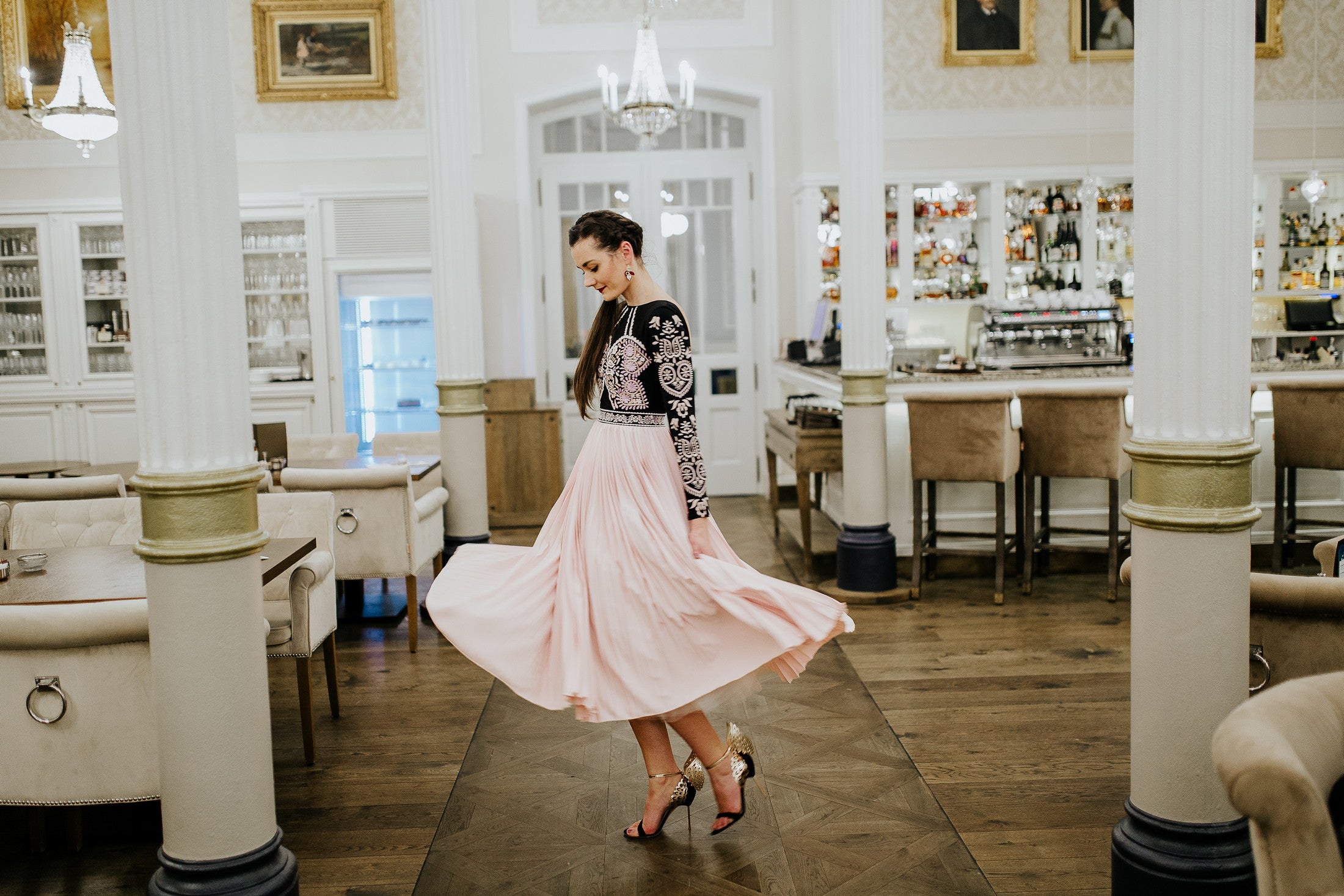 Plisované šaty Slavianka