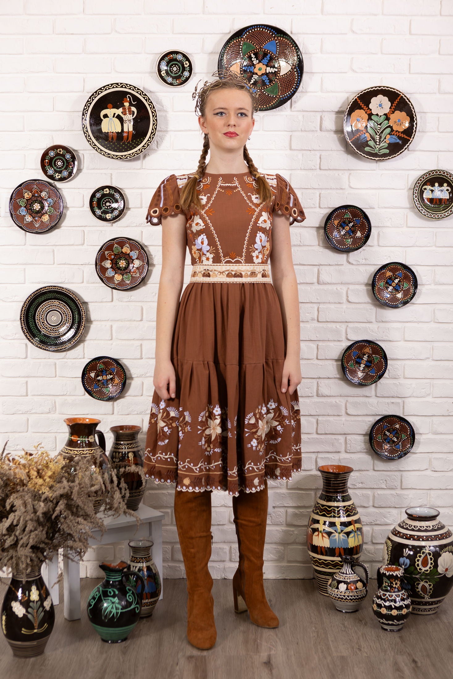 Vyšívané opasky Pozdišovská karička