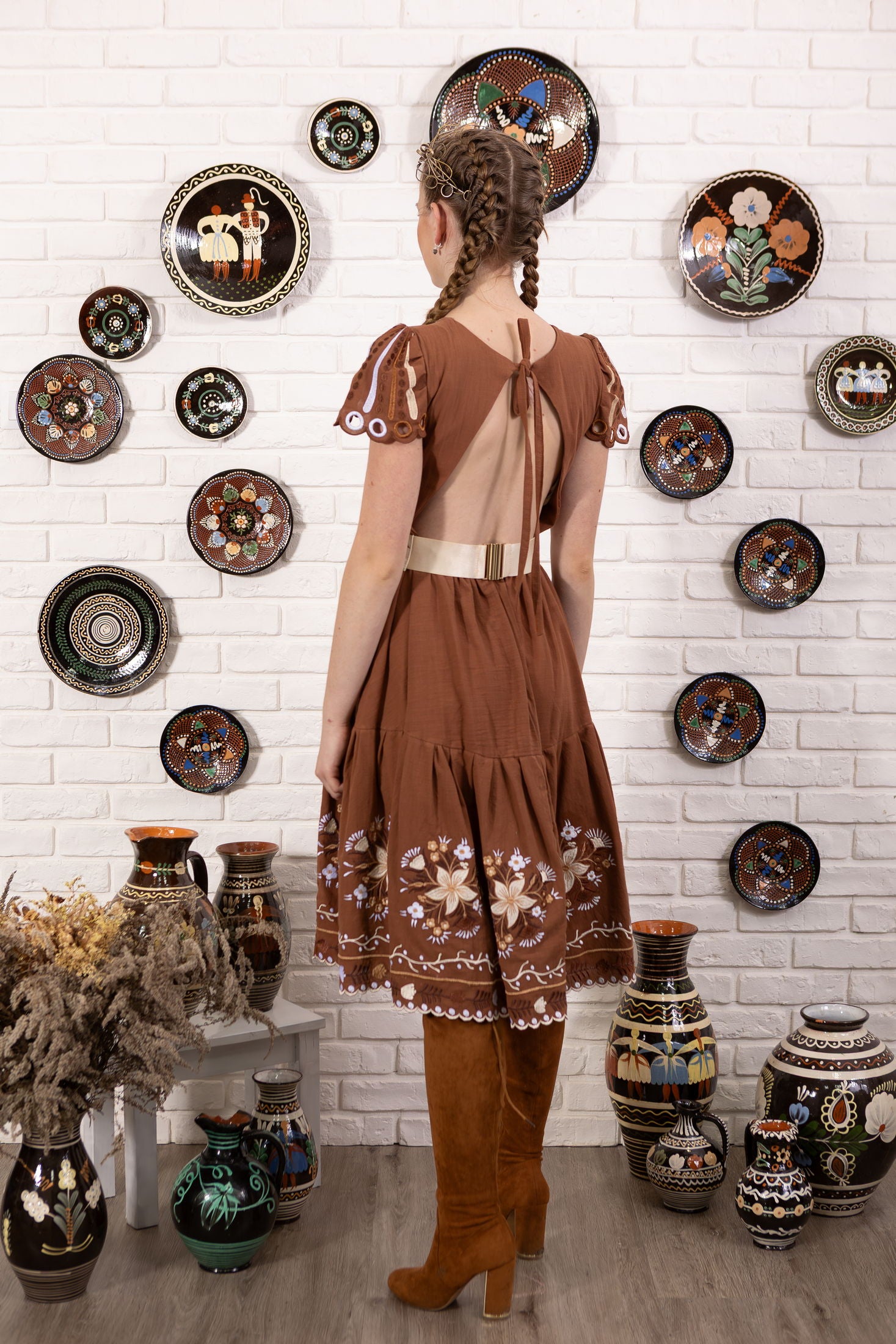 Vyšívané opasky Pozdišovská karička