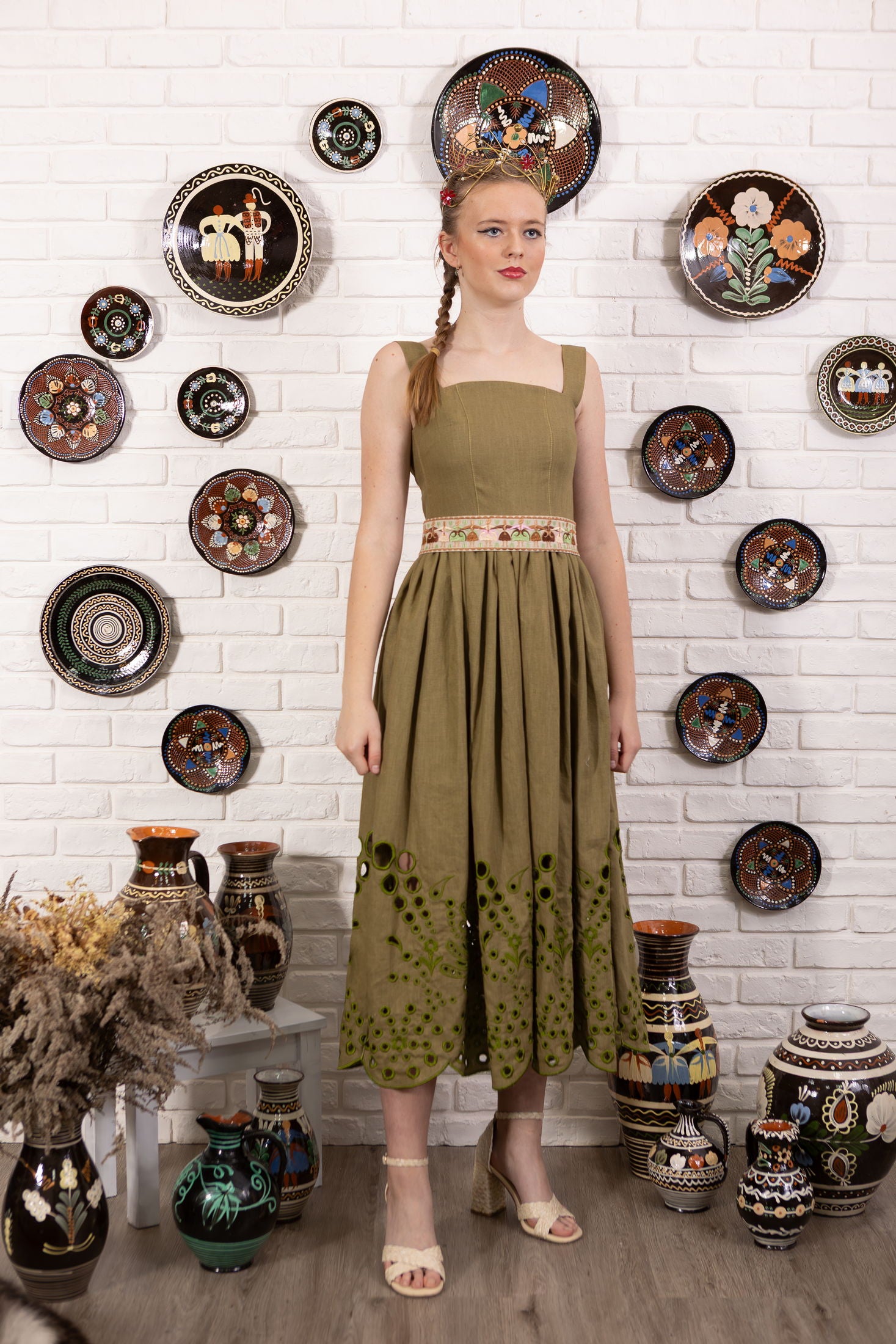 Vyšívané opasky Pozdišovská karička