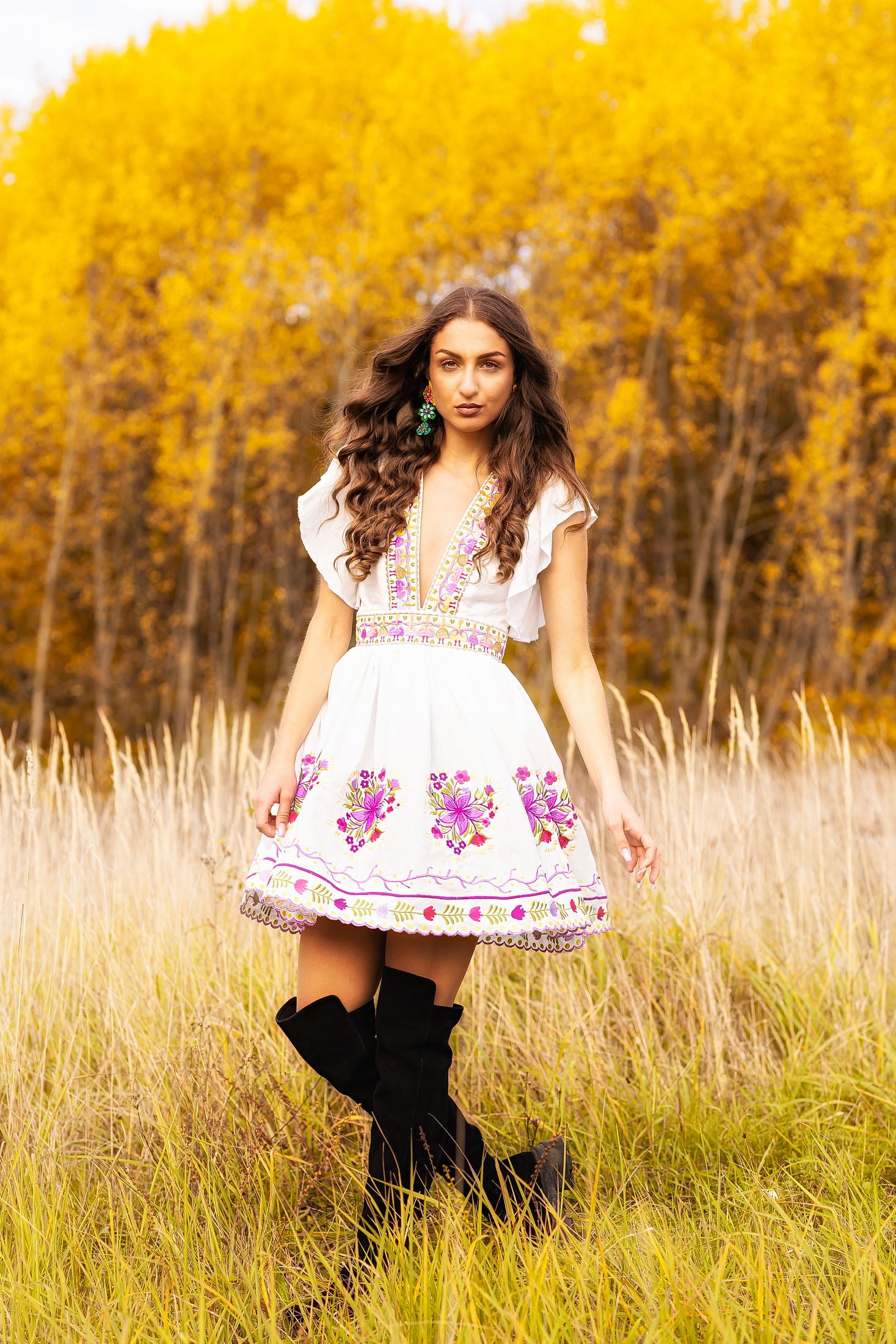 Vyšívané šaty Pozdišovská karička