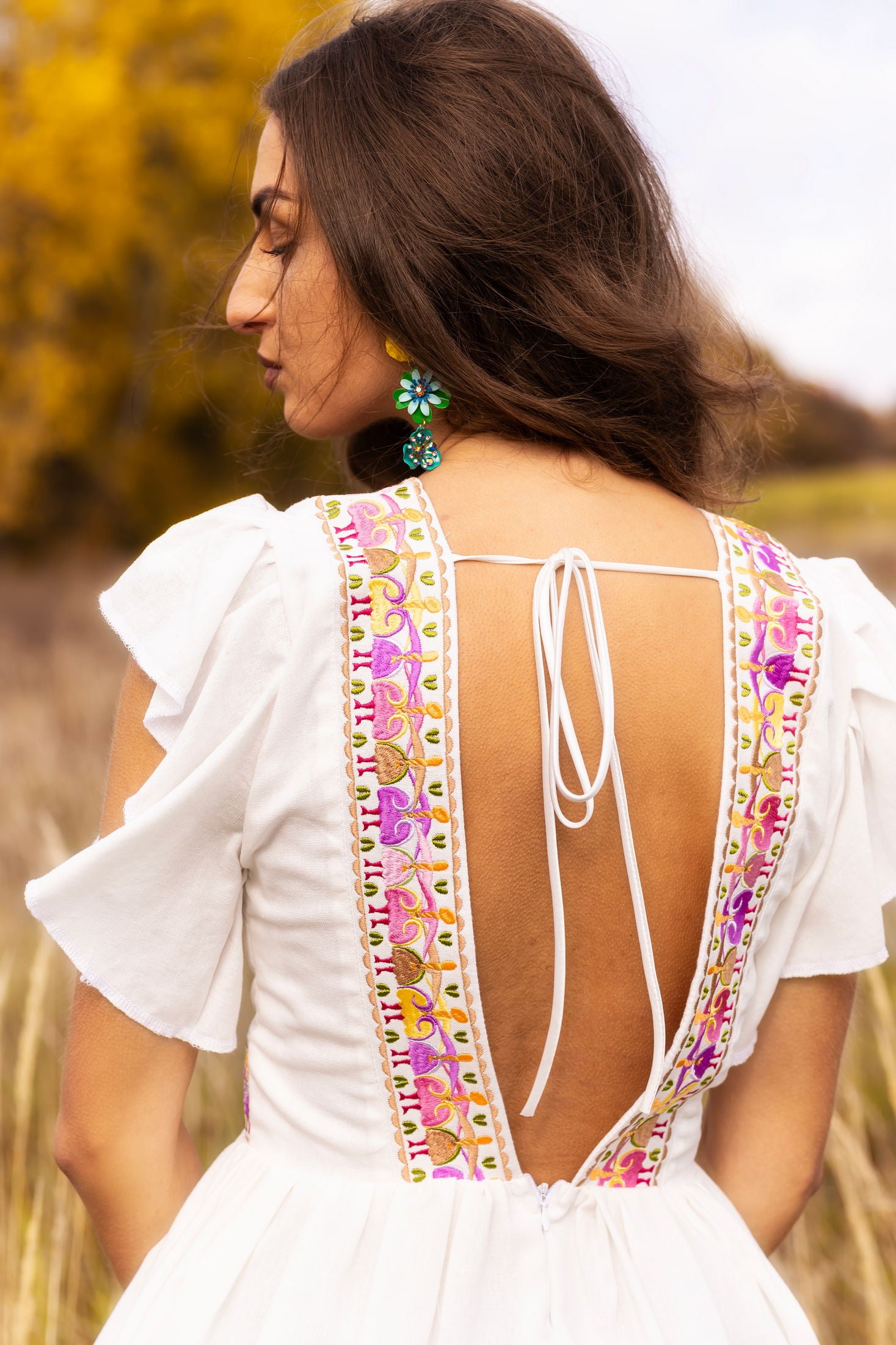 Vyšívané šaty Pozdišovská karička