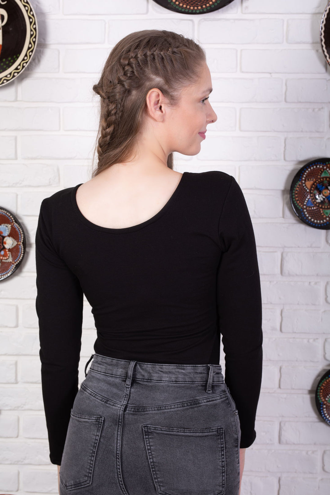 Čierne tričko Pozdišovská karička