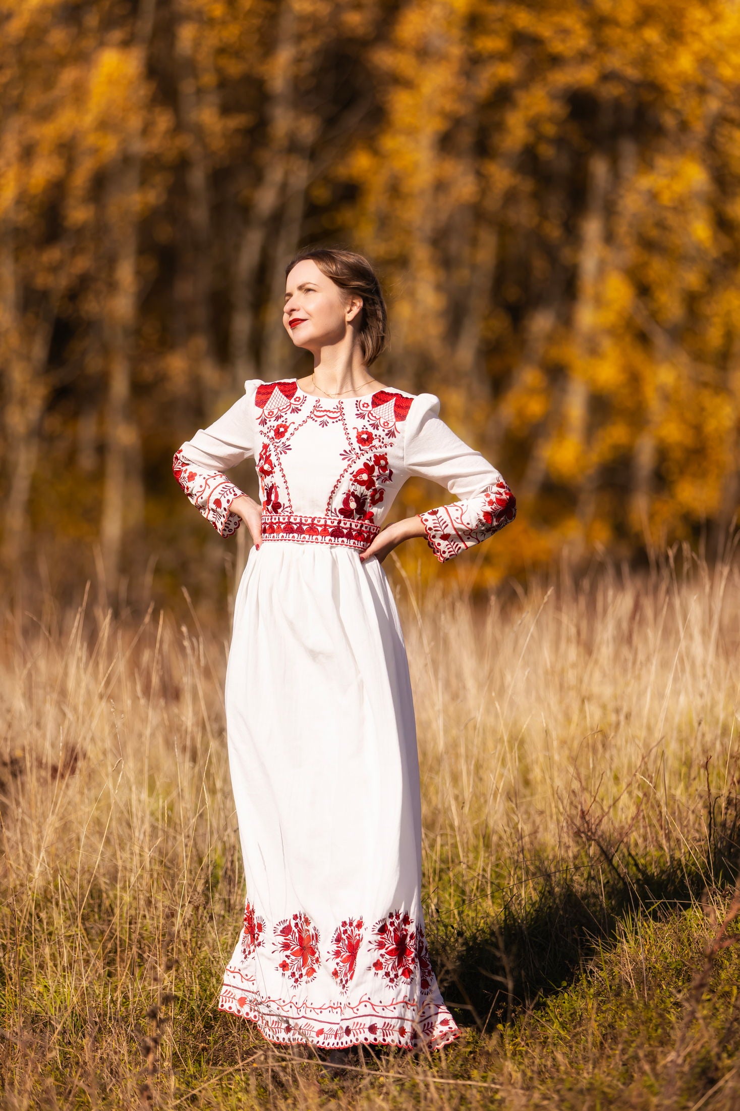 Vyšívané šaty Pozdišovská karička