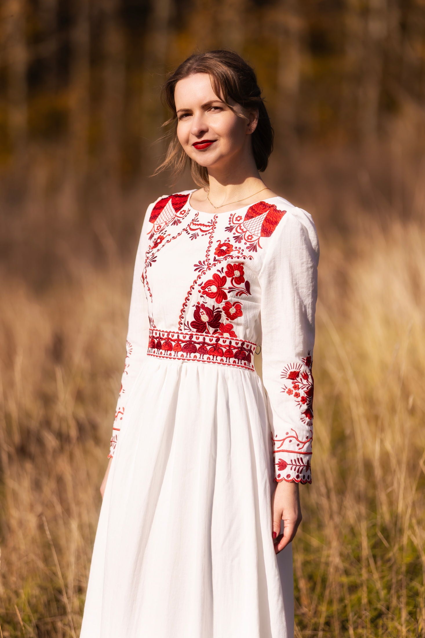 Vyšívané šaty Pozdišovská karička