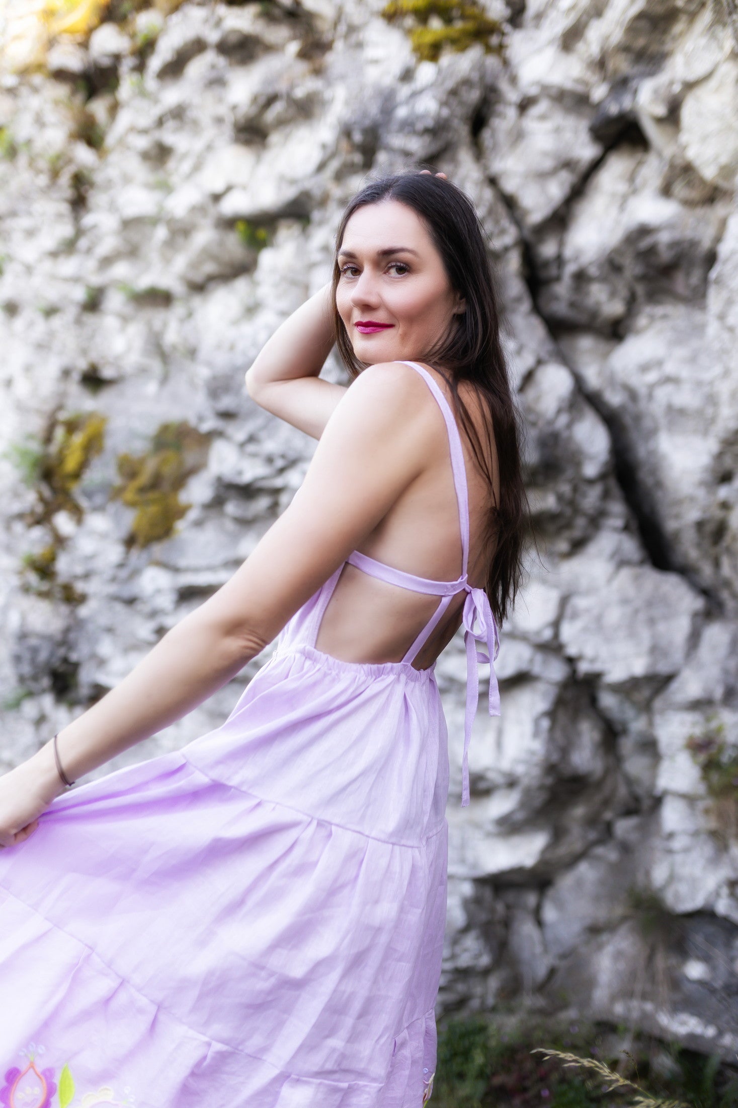 Madeirové šaty Ábelová