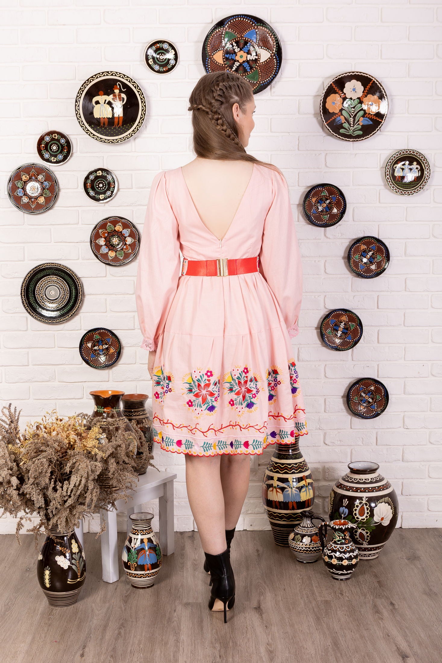 Vyšívané opasky Pozdišovská karička