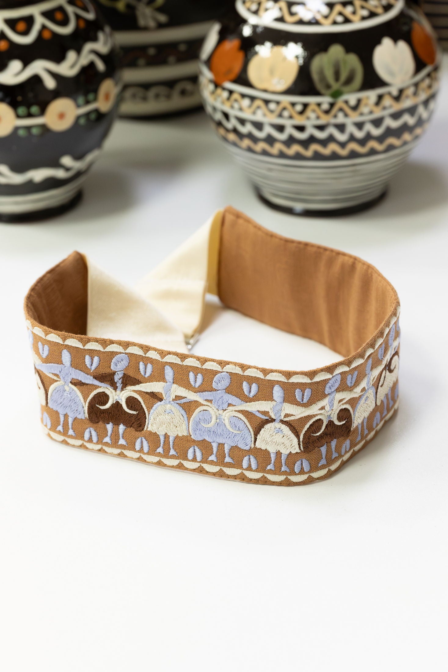 Vyšívané opasky Pozdišovská karička