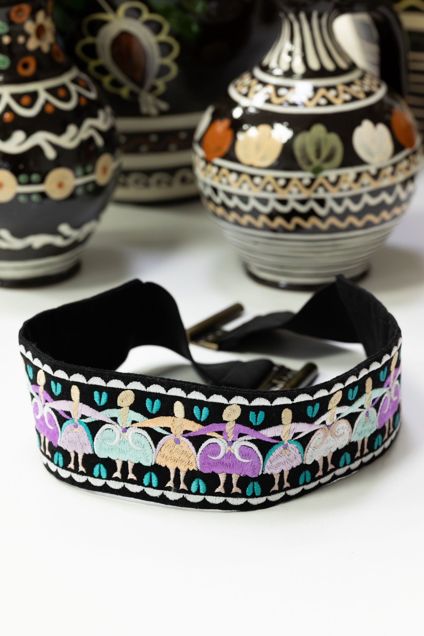 Vyšívané opasky Pozdišovská karička