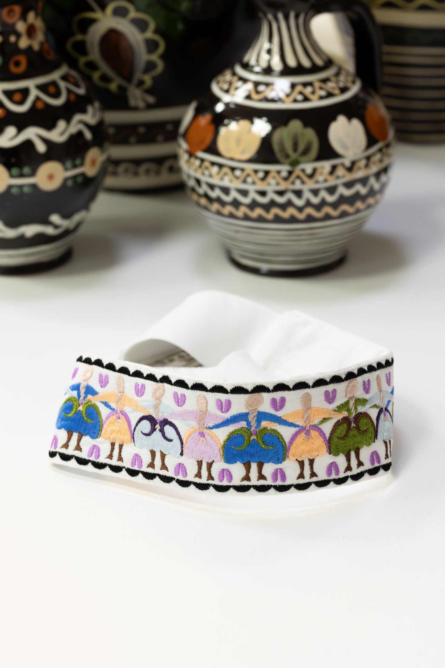 Vyšívané opasky Pozdišovská karička