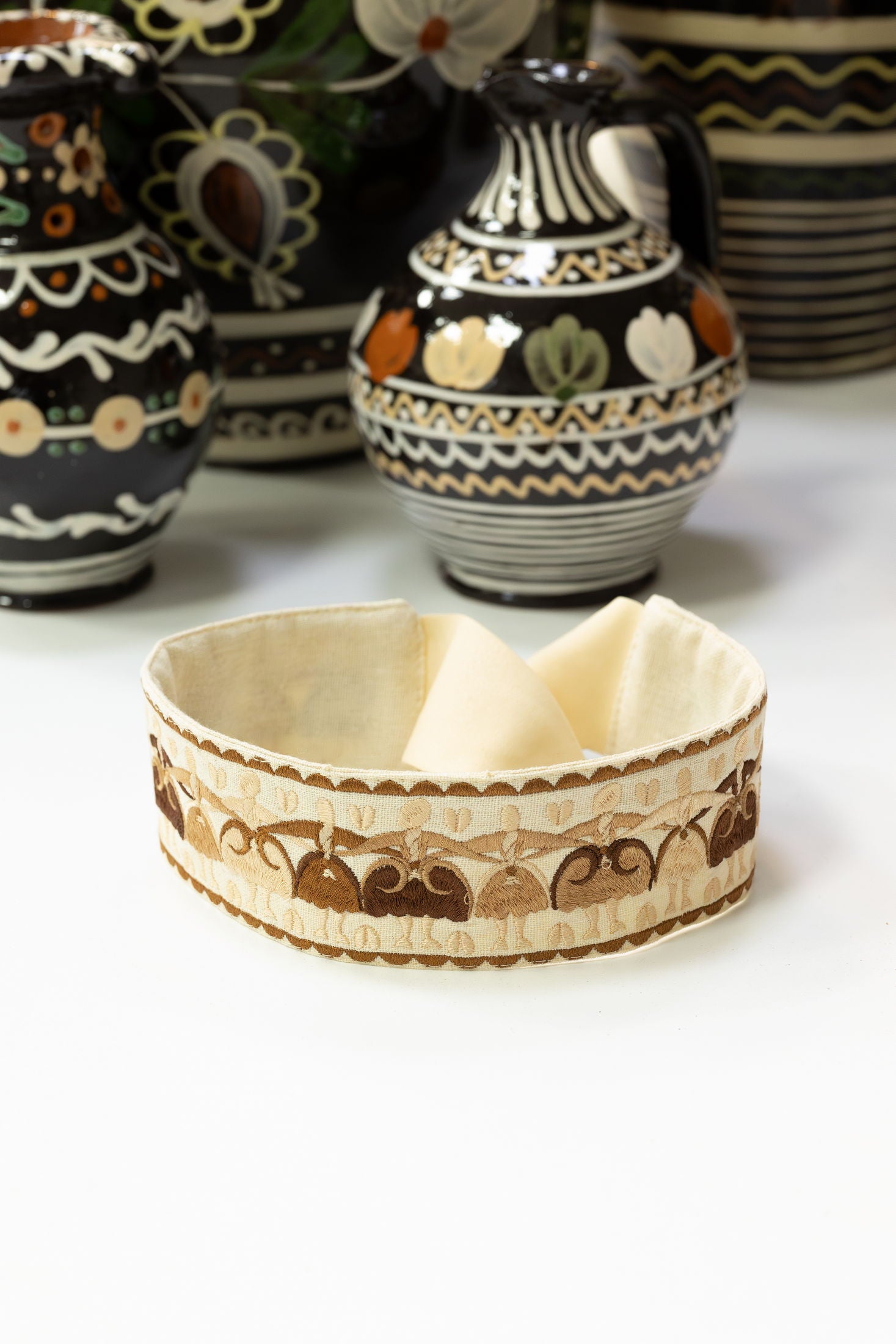 Vyšívané opasky Pozdišovská karička