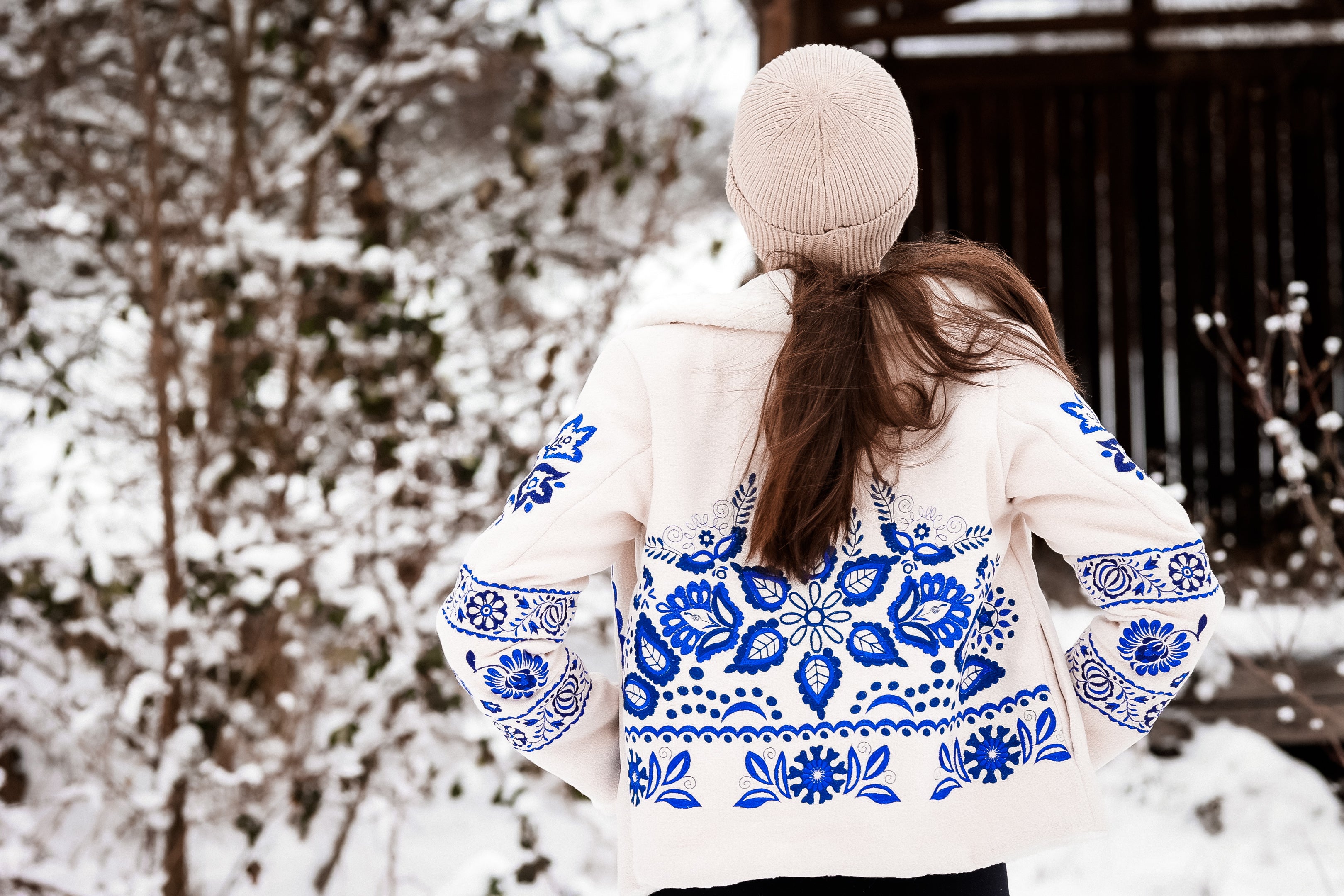 Vyšívaná bunda Očovianka