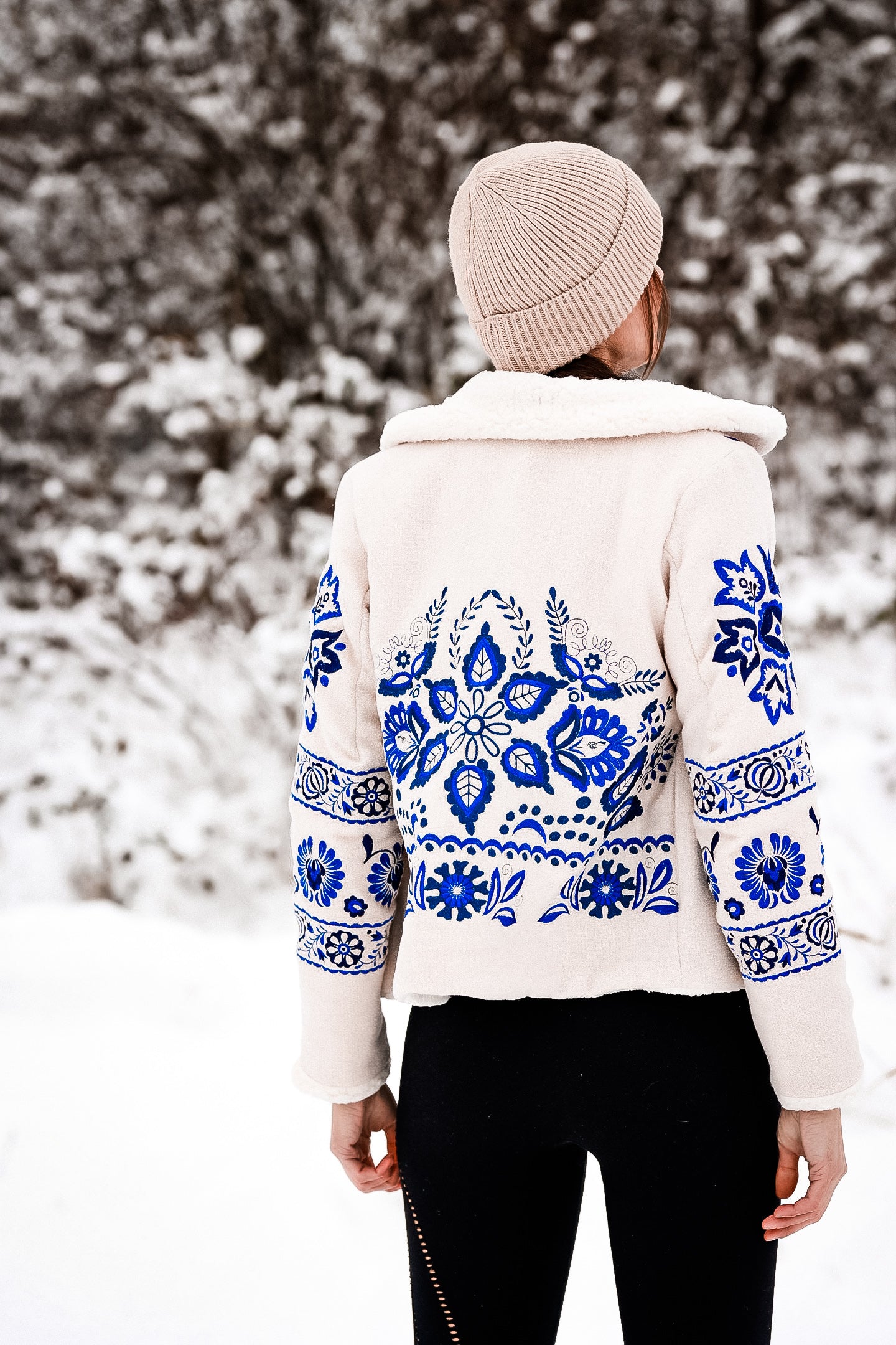 Vyšívaná bunda Očovianka