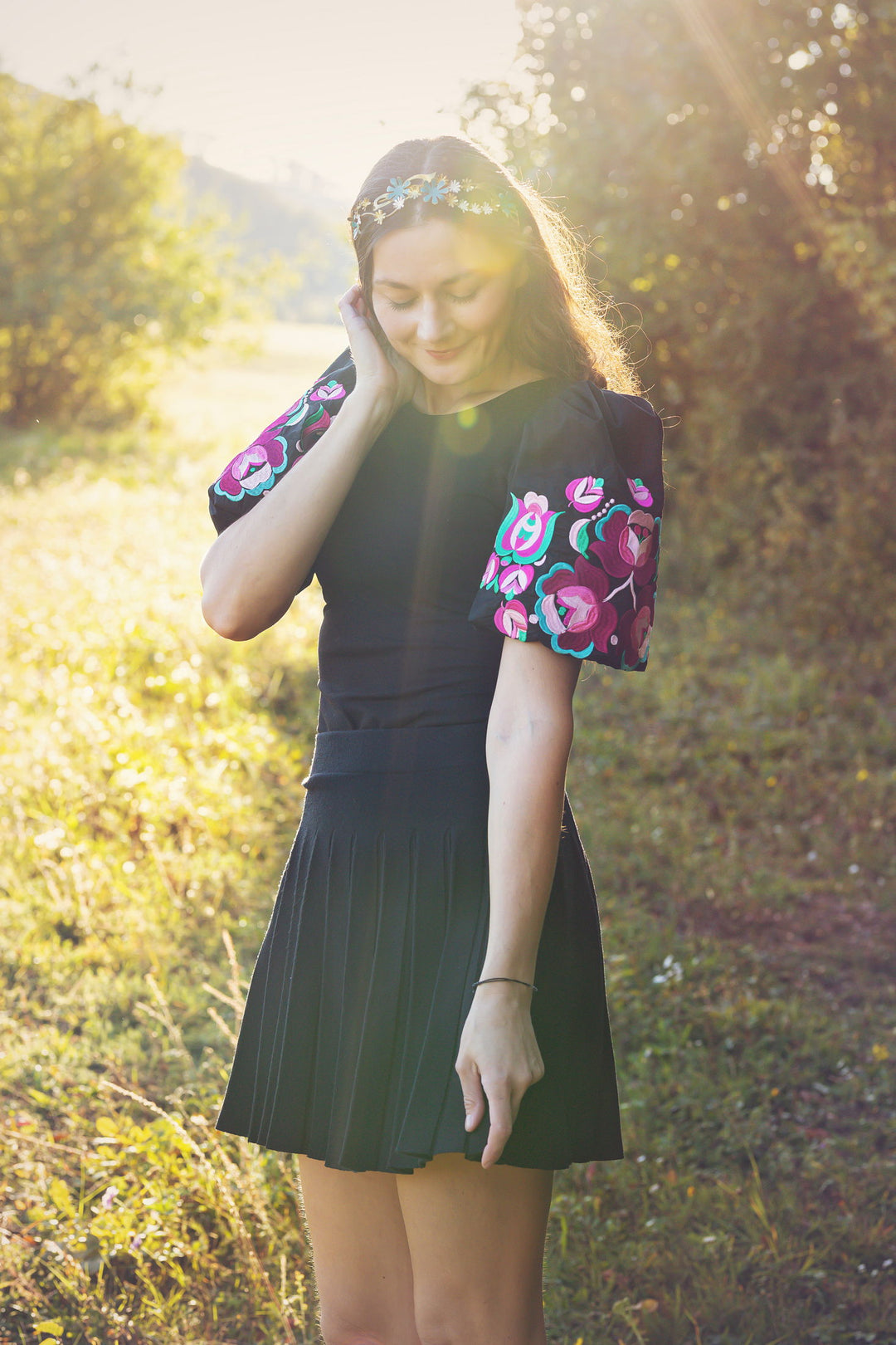 Čierne tričko Solčanská