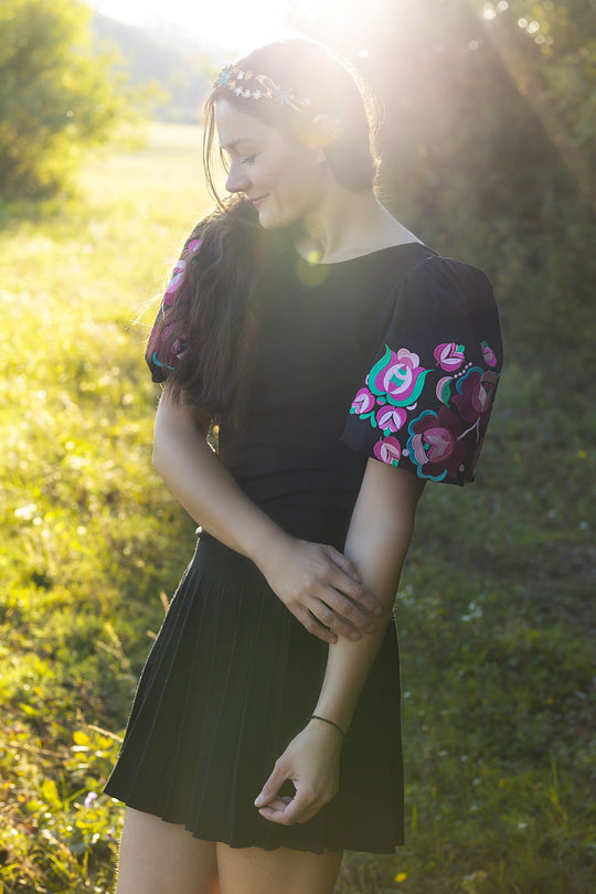 Čierne tričko Solčanská