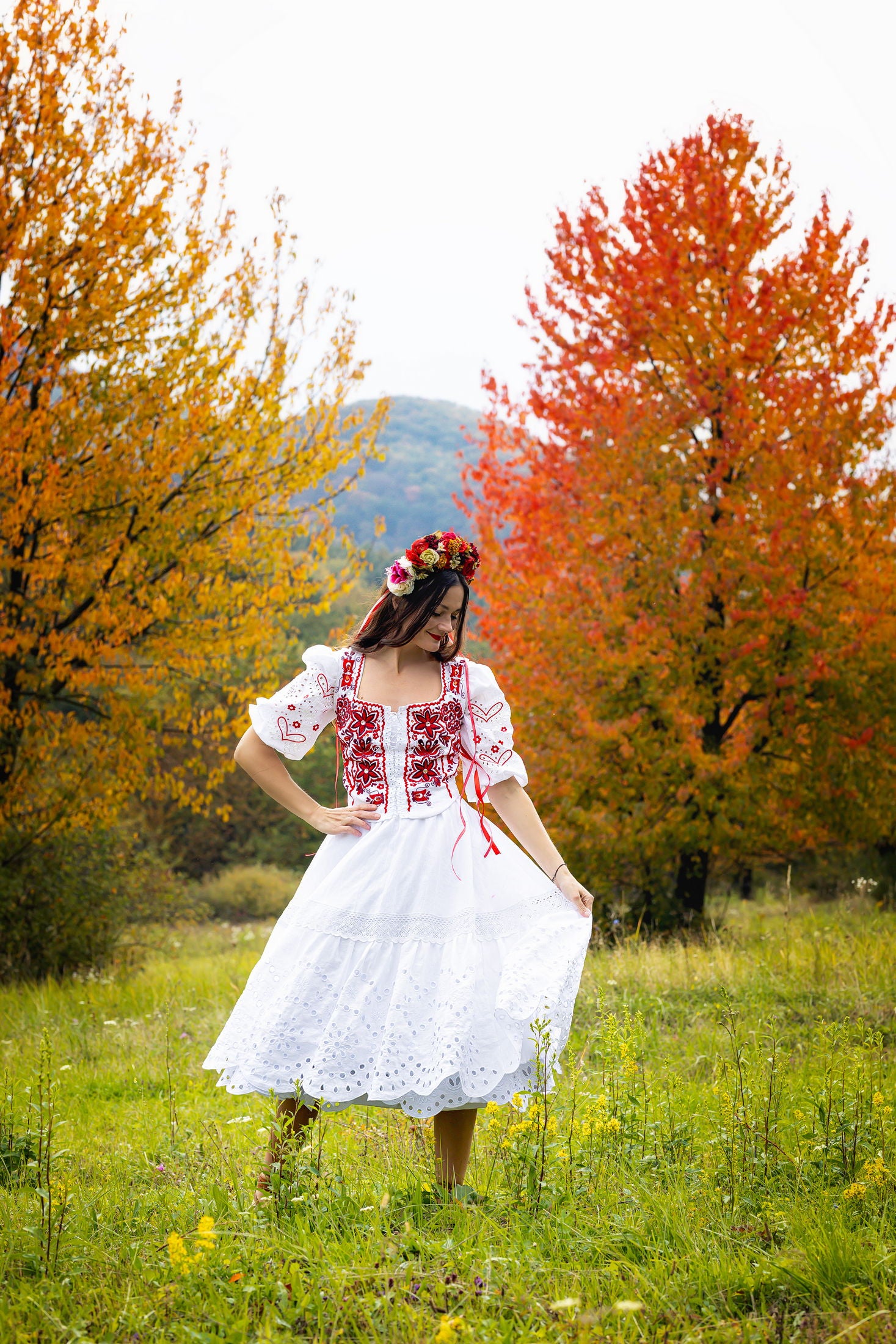 Madeirové šaty Ábelová