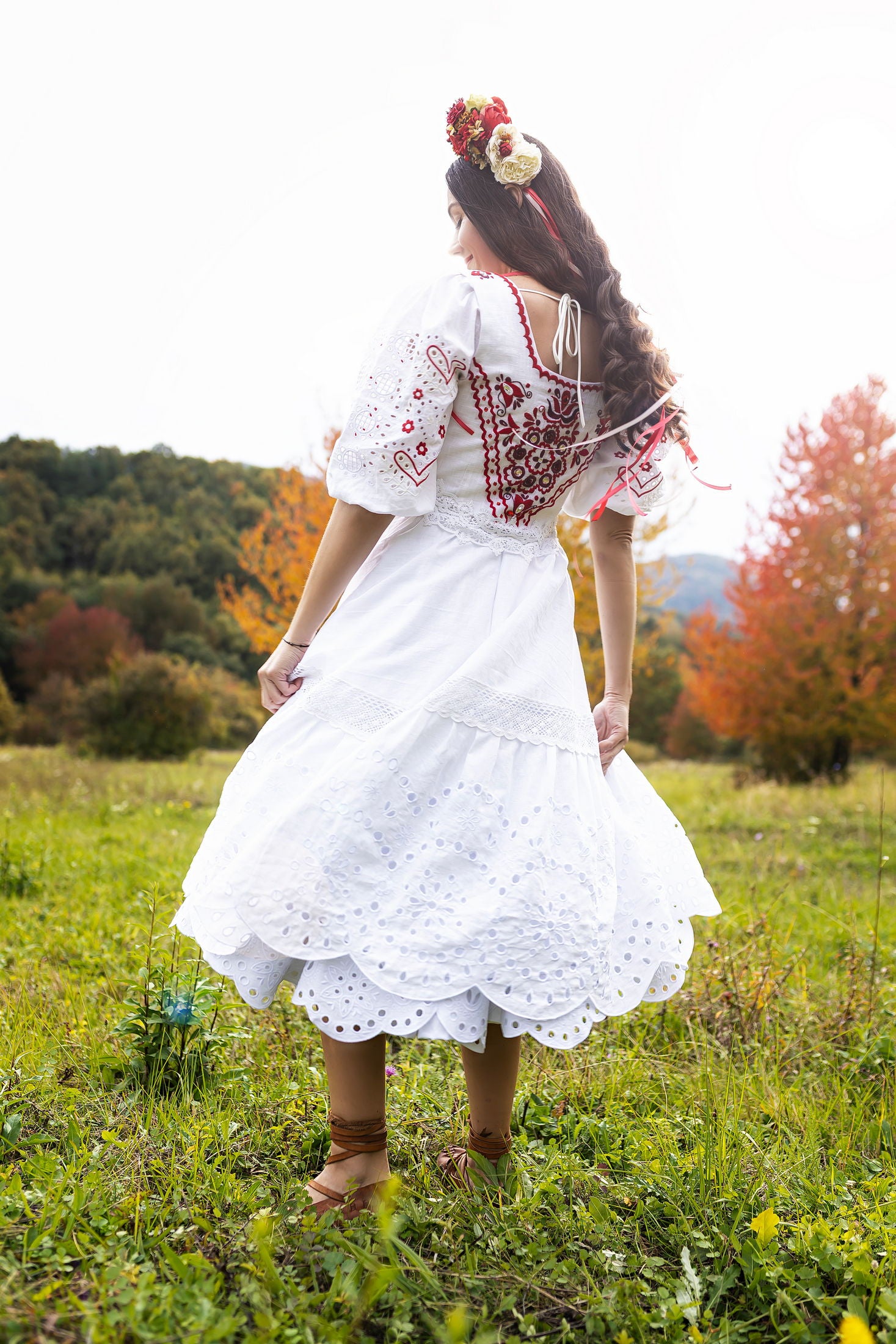 Ručne vyšívaná vesta Ábelová