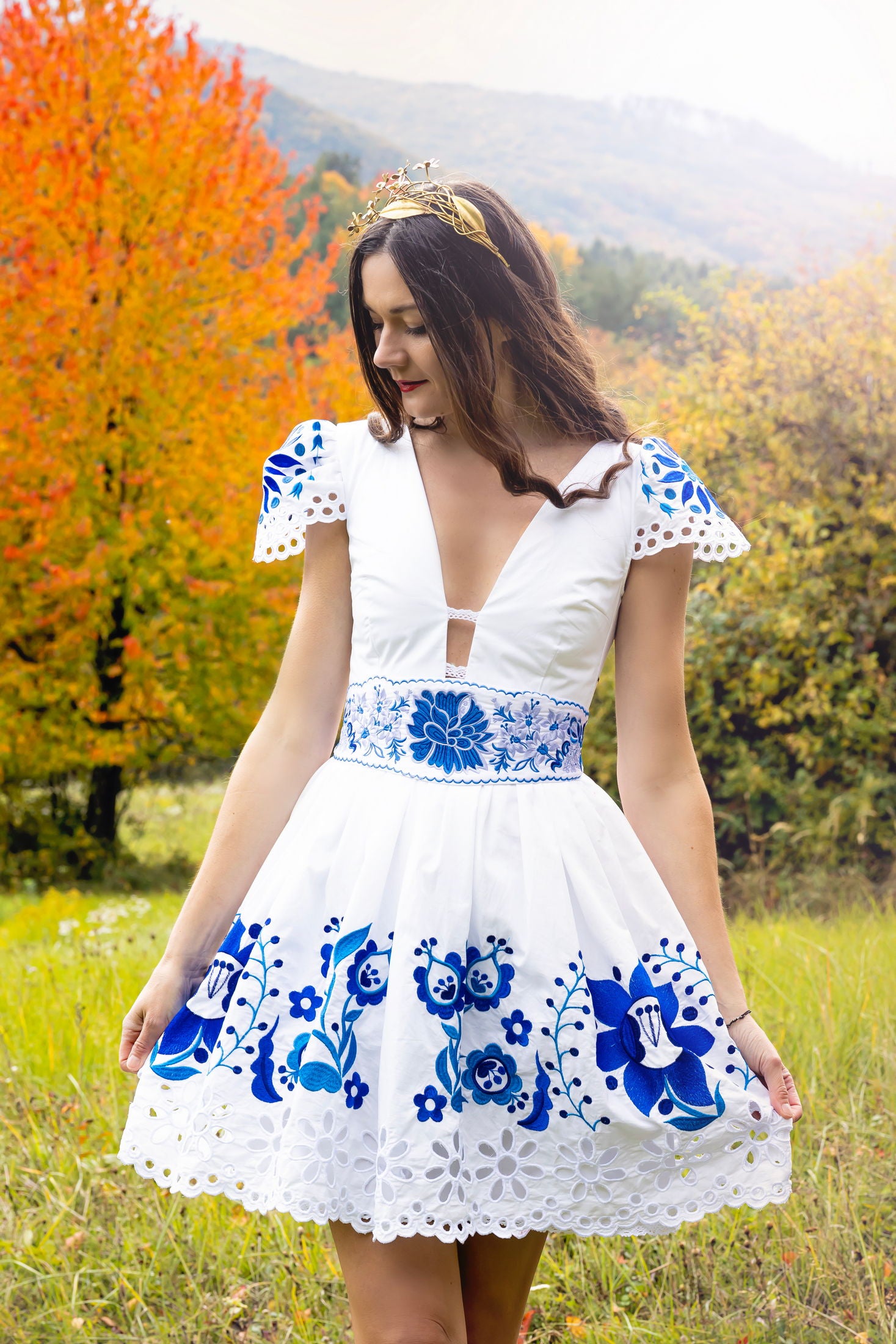 Vyšívaný opasok Hrochoťské opasky