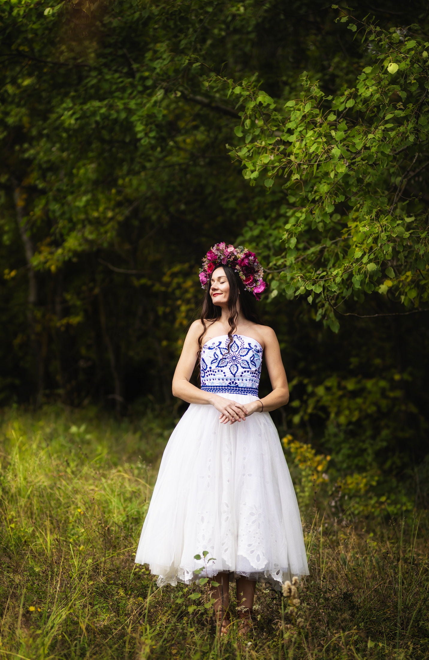 Vyšívané šaty Očovianka