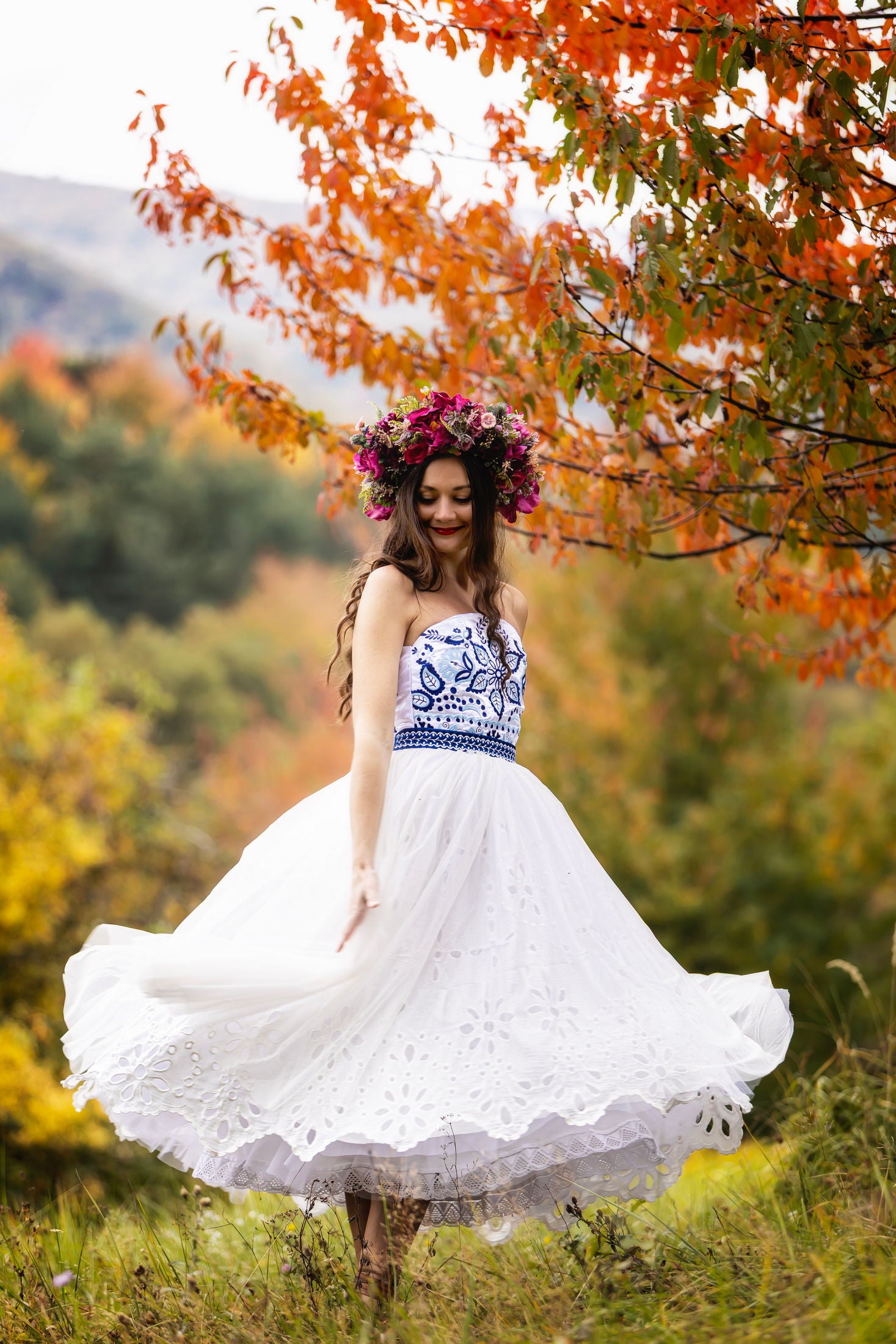 Vyšívané šaty Očovianka