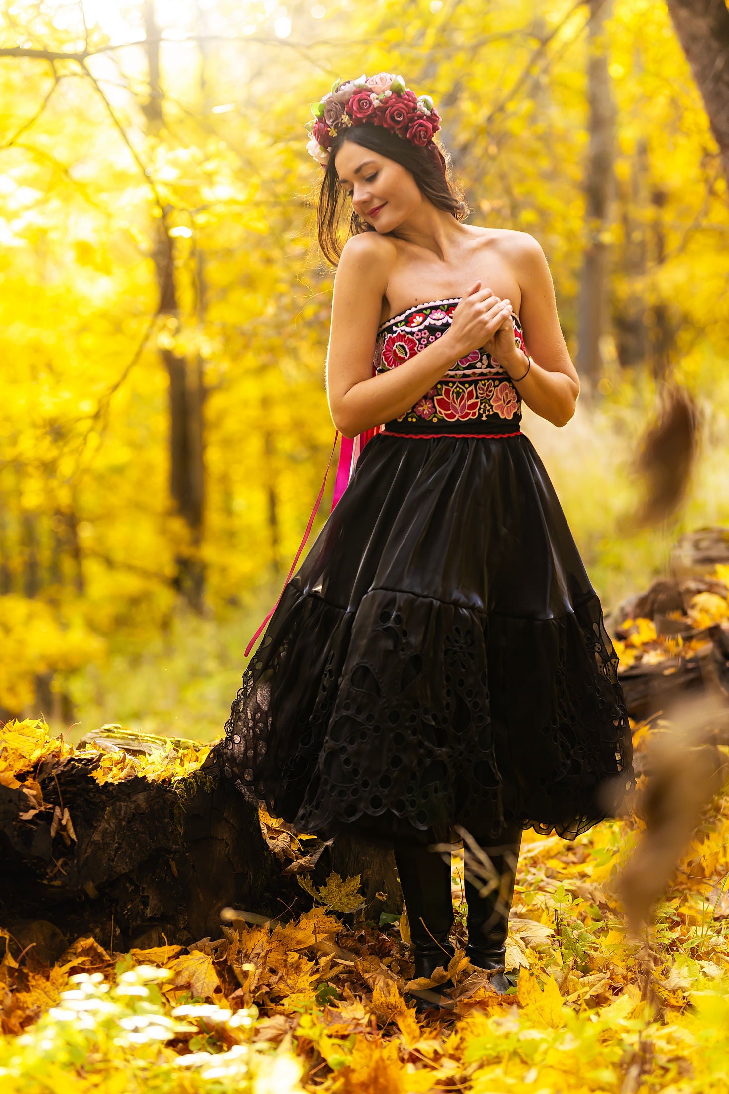 Madeirová sukňa Poľana