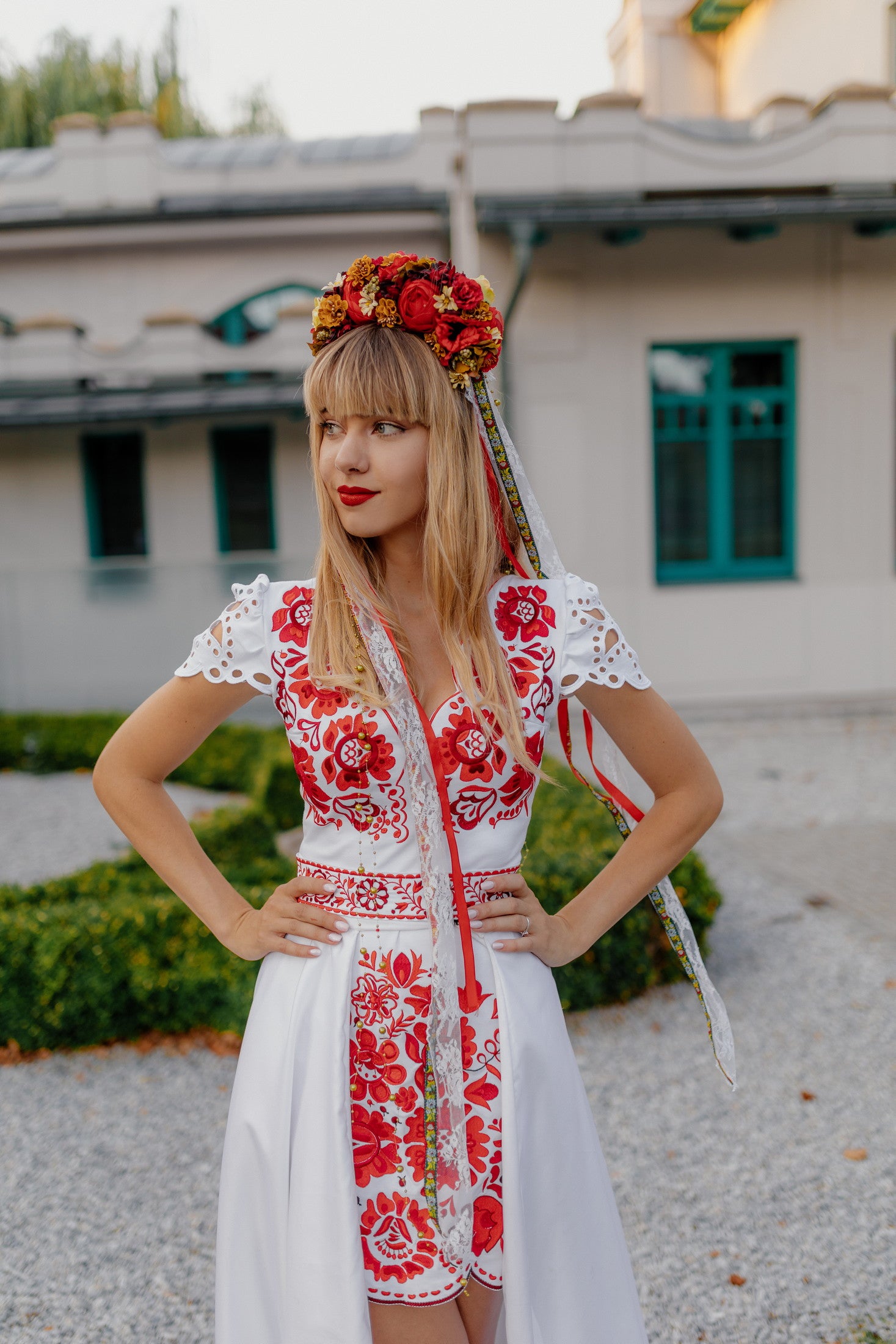 Biele šaty Poľana