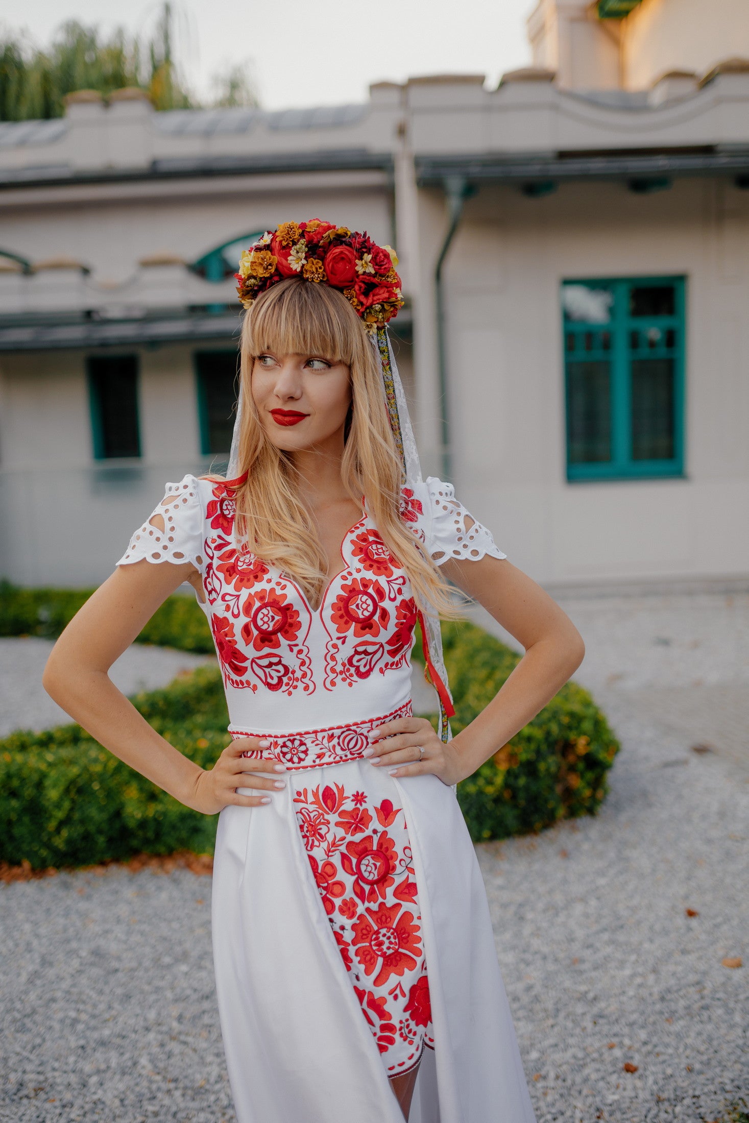Biele šaty Poľana