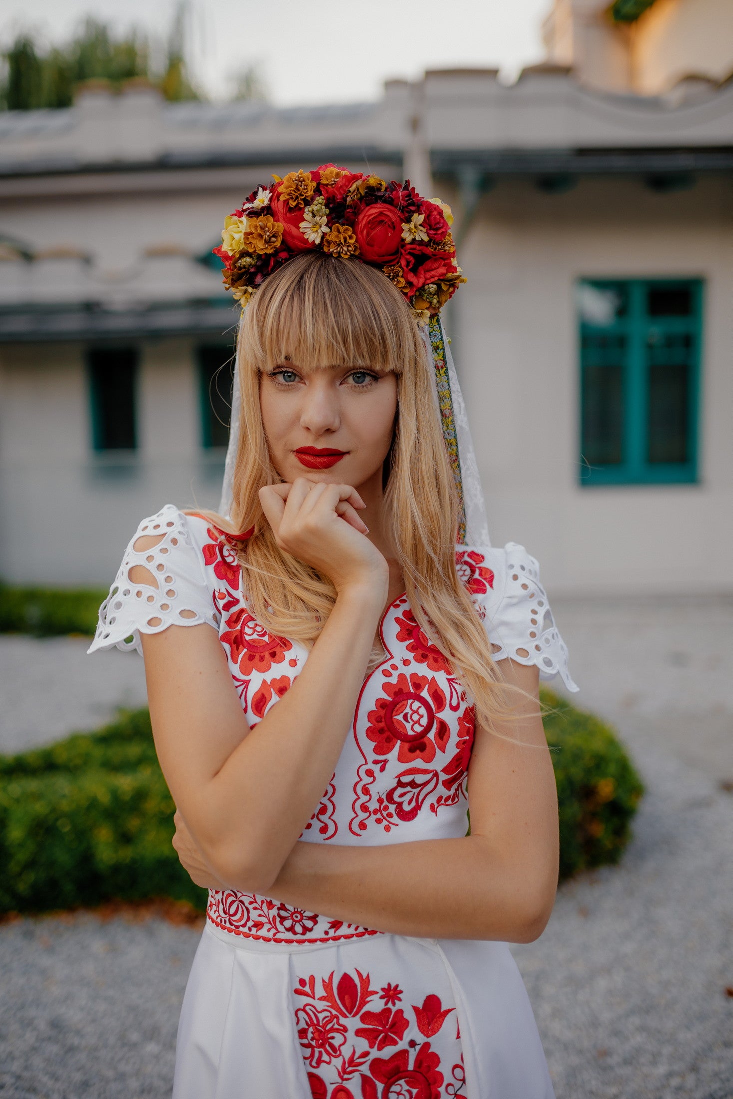Biele šaty Poľana