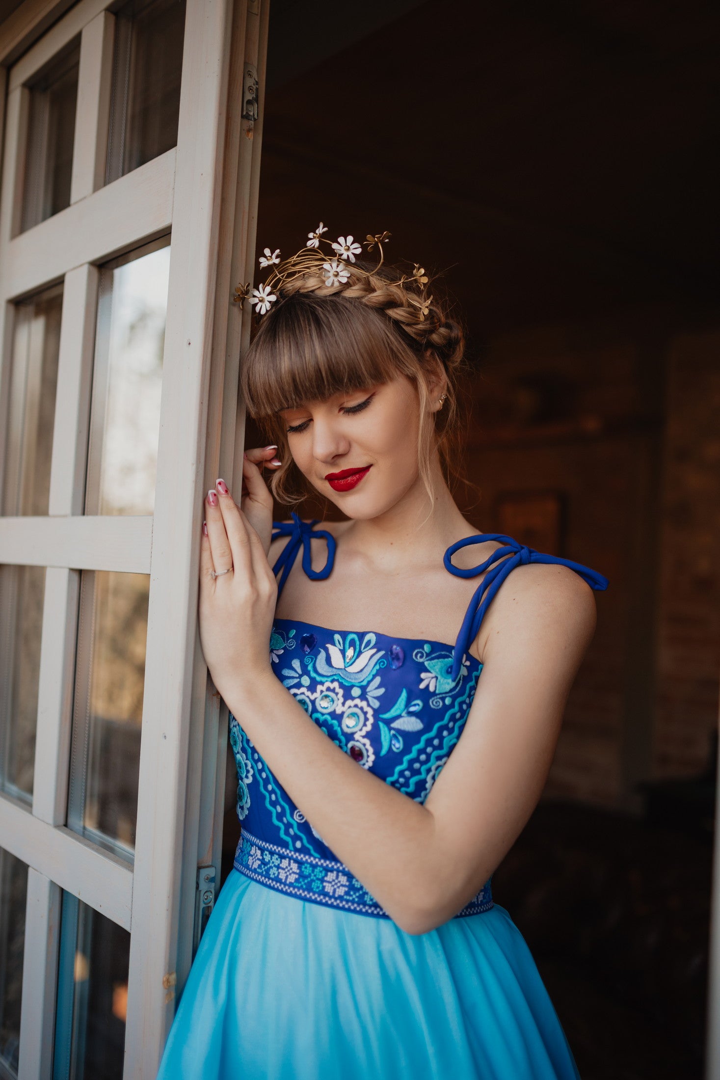 Madeirové šaty Ábelová