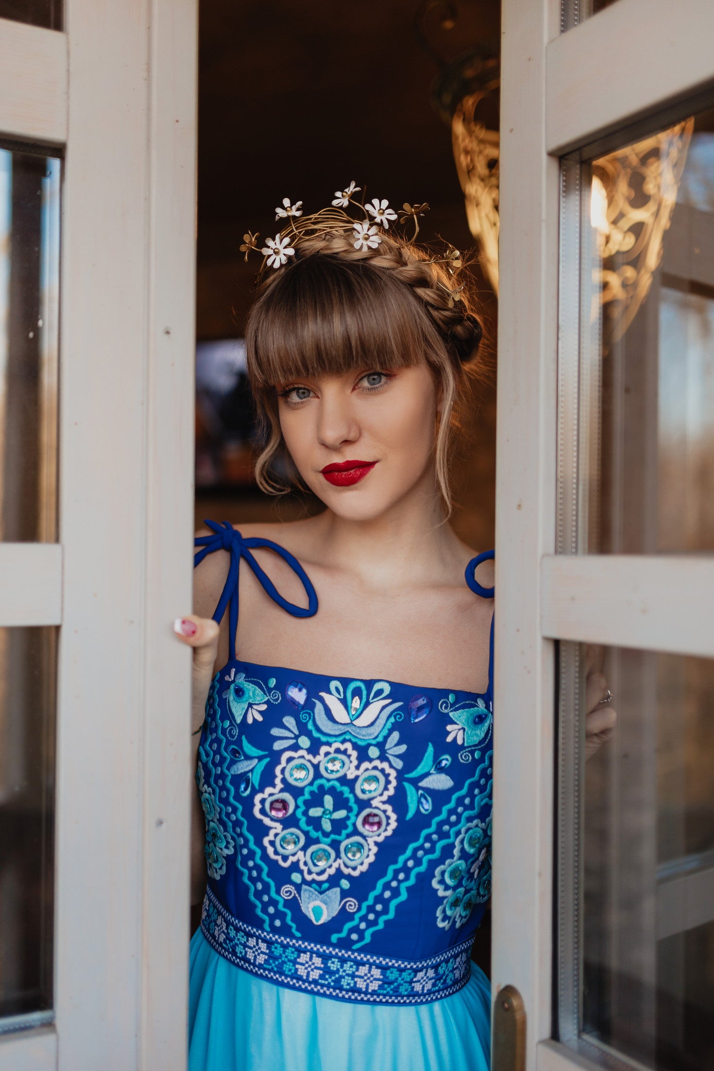 Madeirové šaty Ábelová