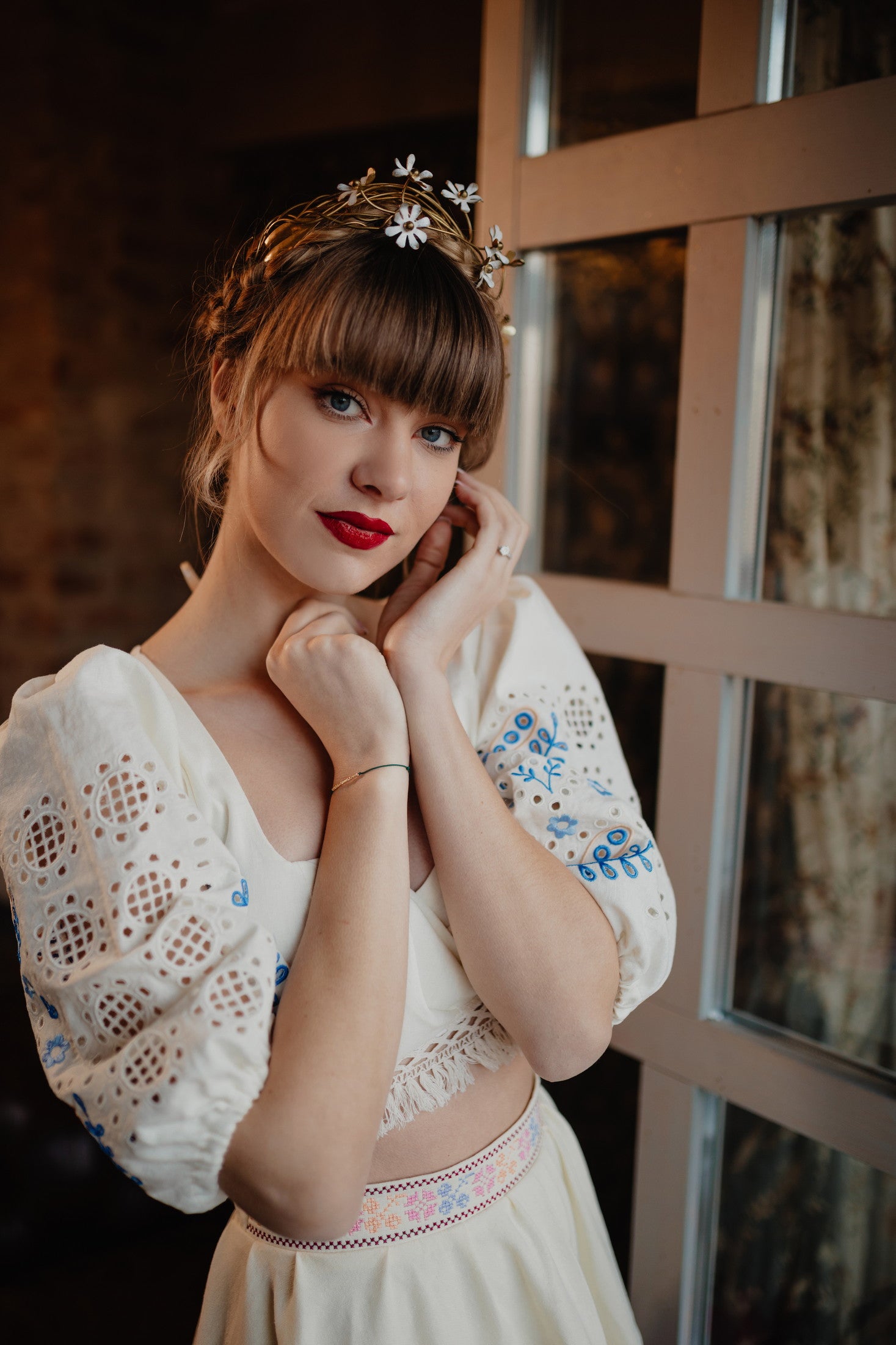 Madeirový crop top Ábelová