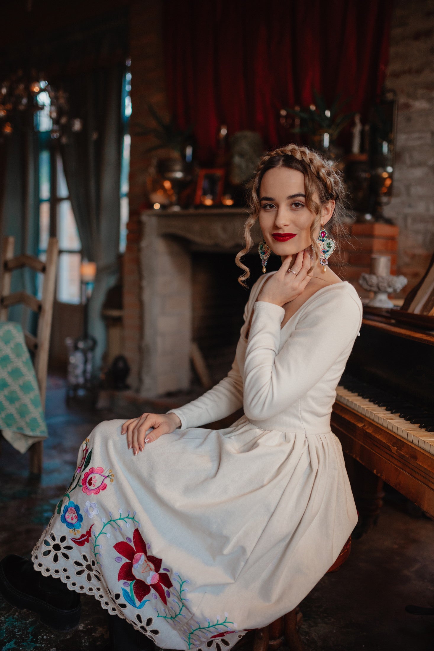 Madeirové šaty Ábelová