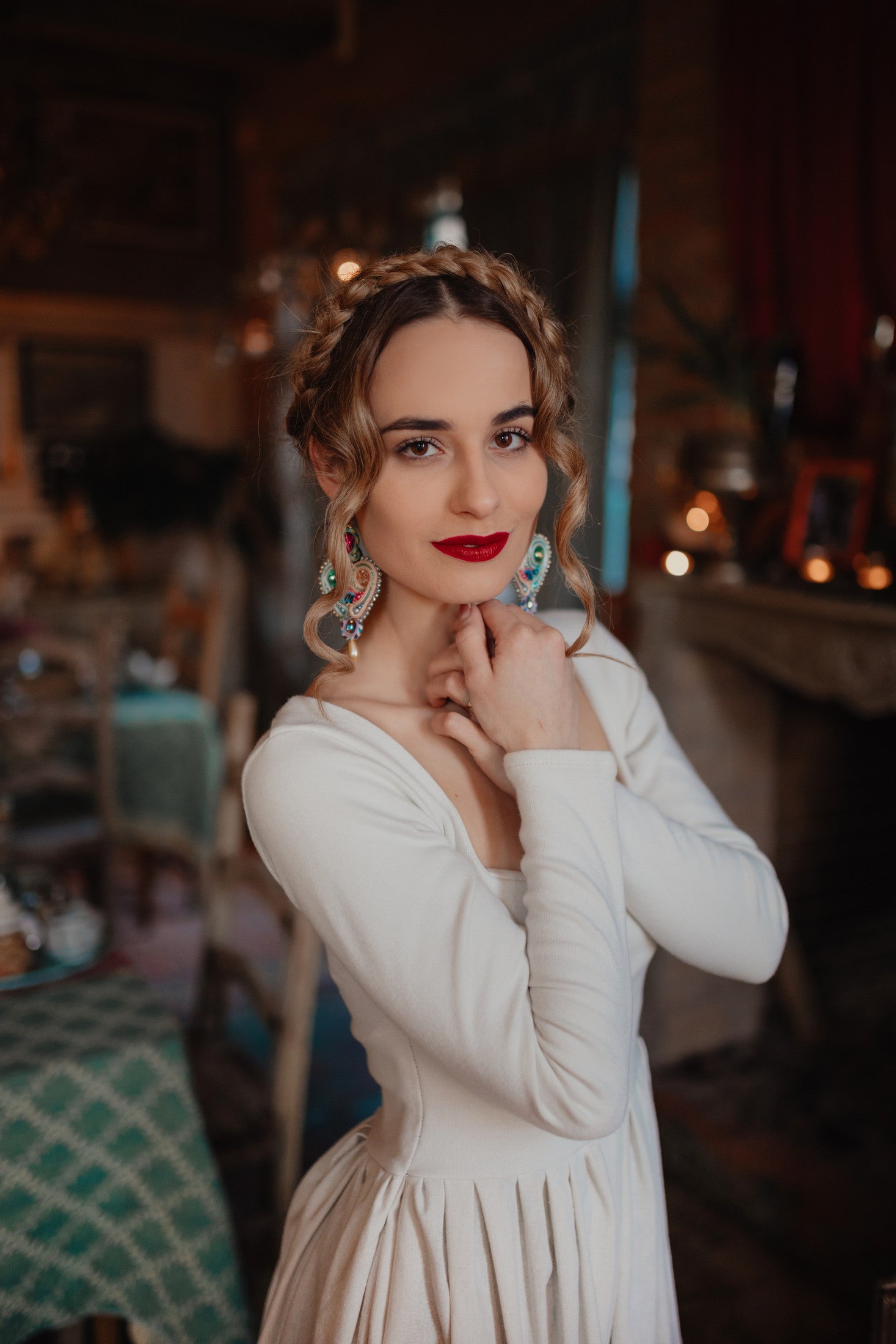 Madeirové šaty Ábelová