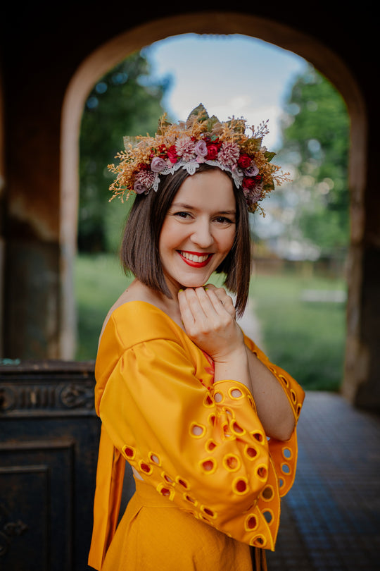 Madeirový crop top Tekov