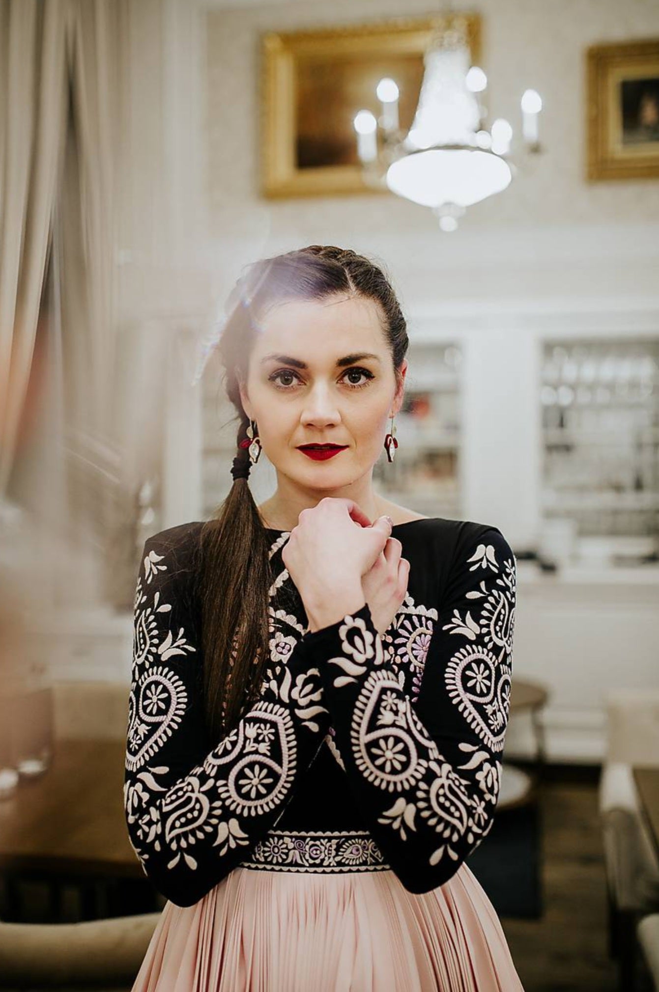 Plisované šaty Slavianka