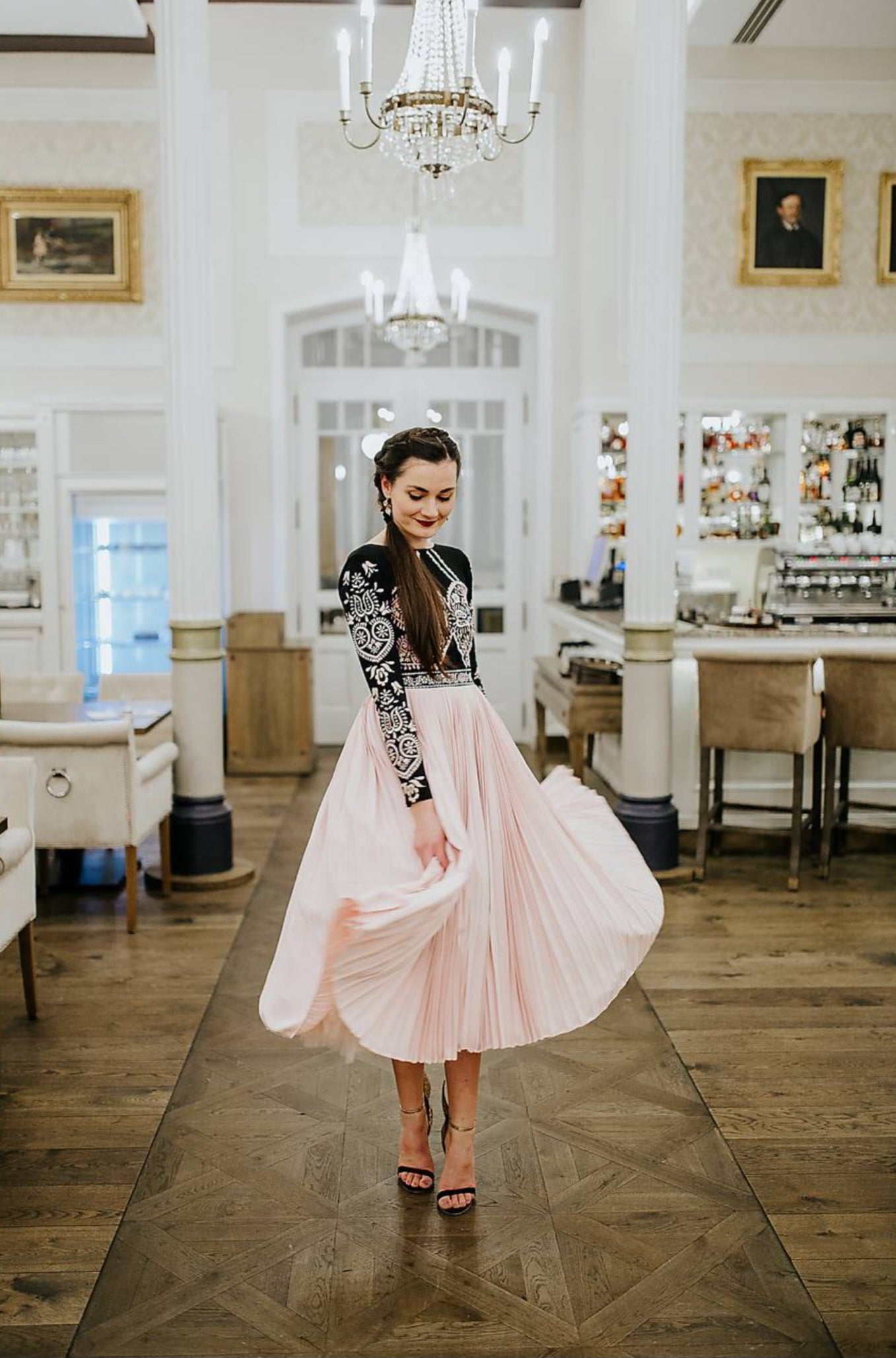 Plisované šaty Slavianka