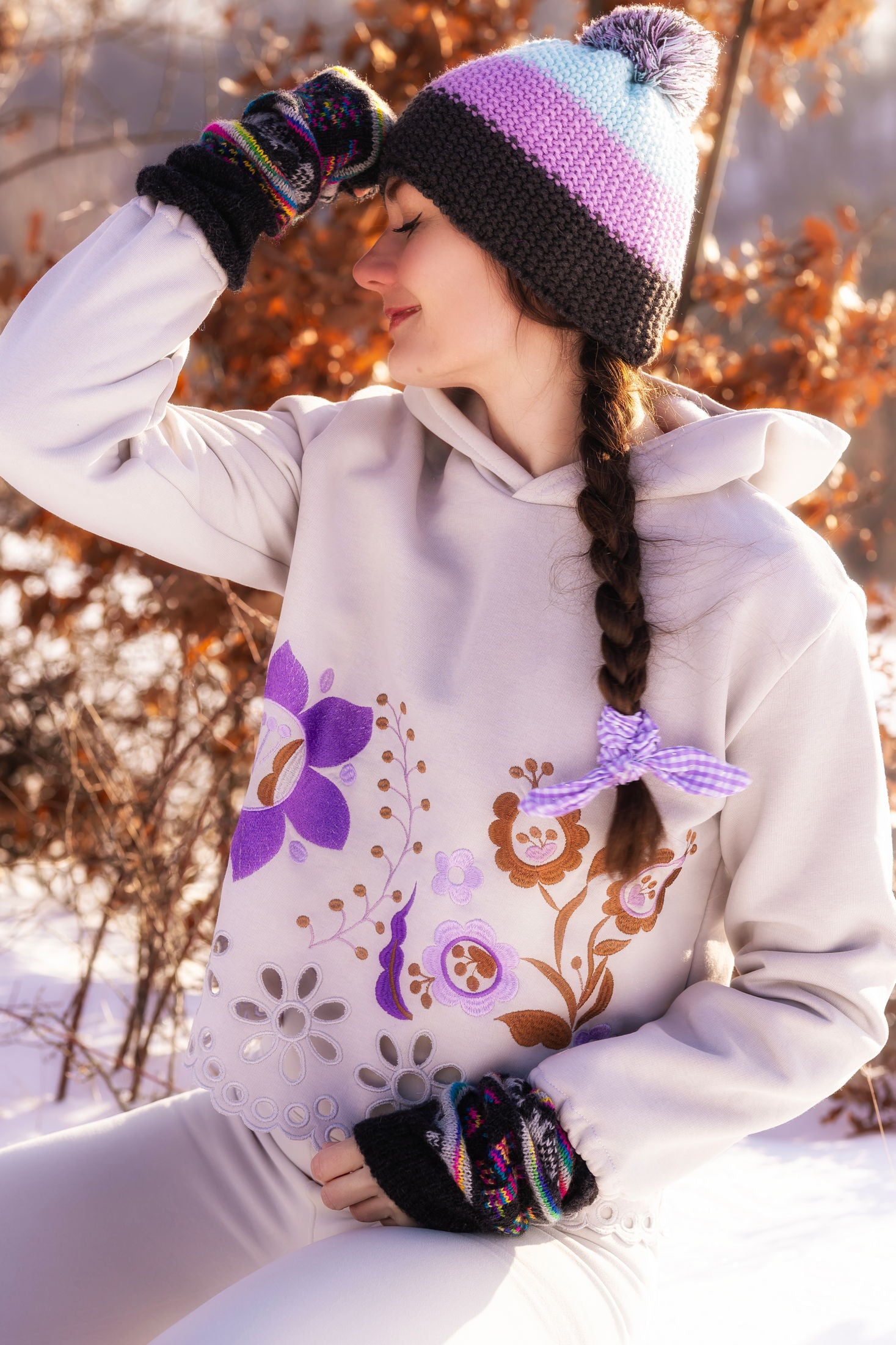 Madeirová mikina Ábelová