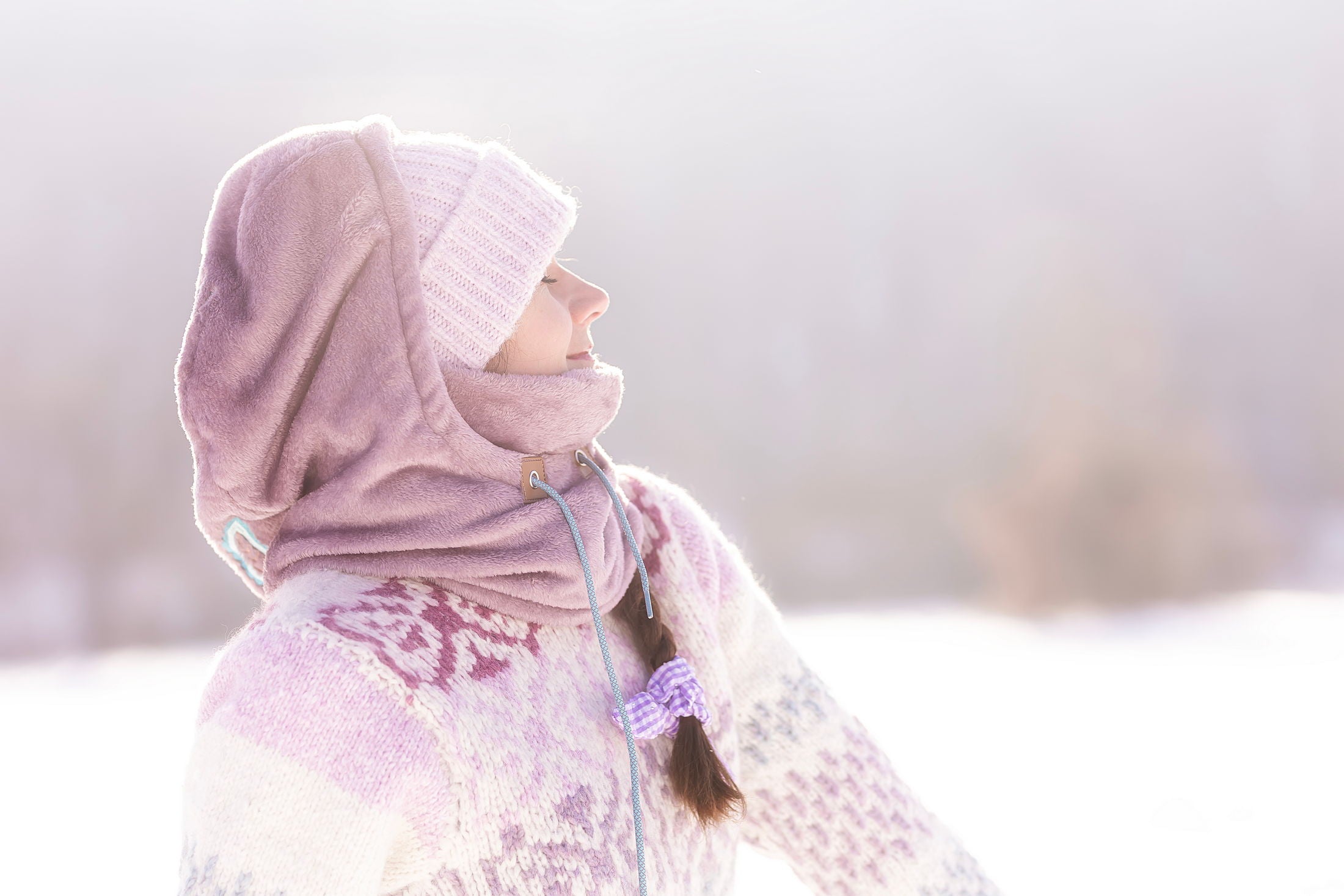 Vyšívaná kapucňa Slavianka