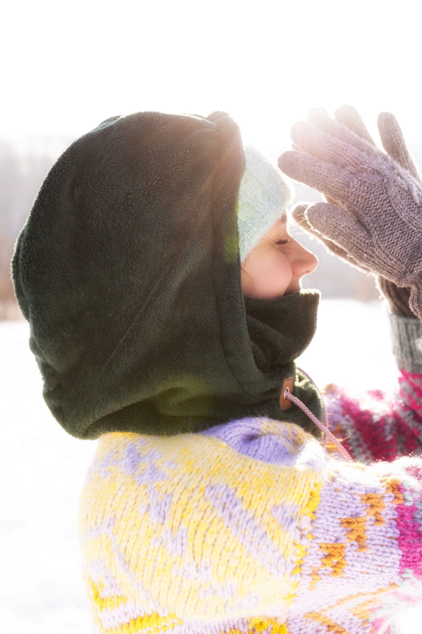 Vyšívaná kapucňa Slavianka