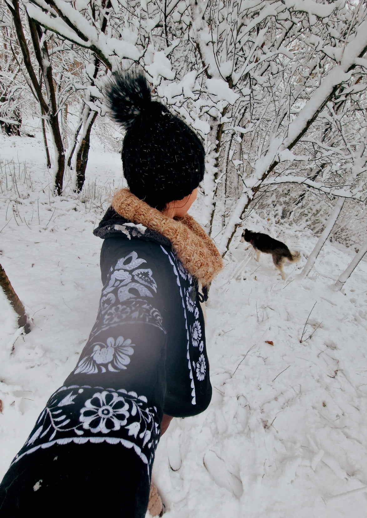 Vyšívaná bunda Očovianka