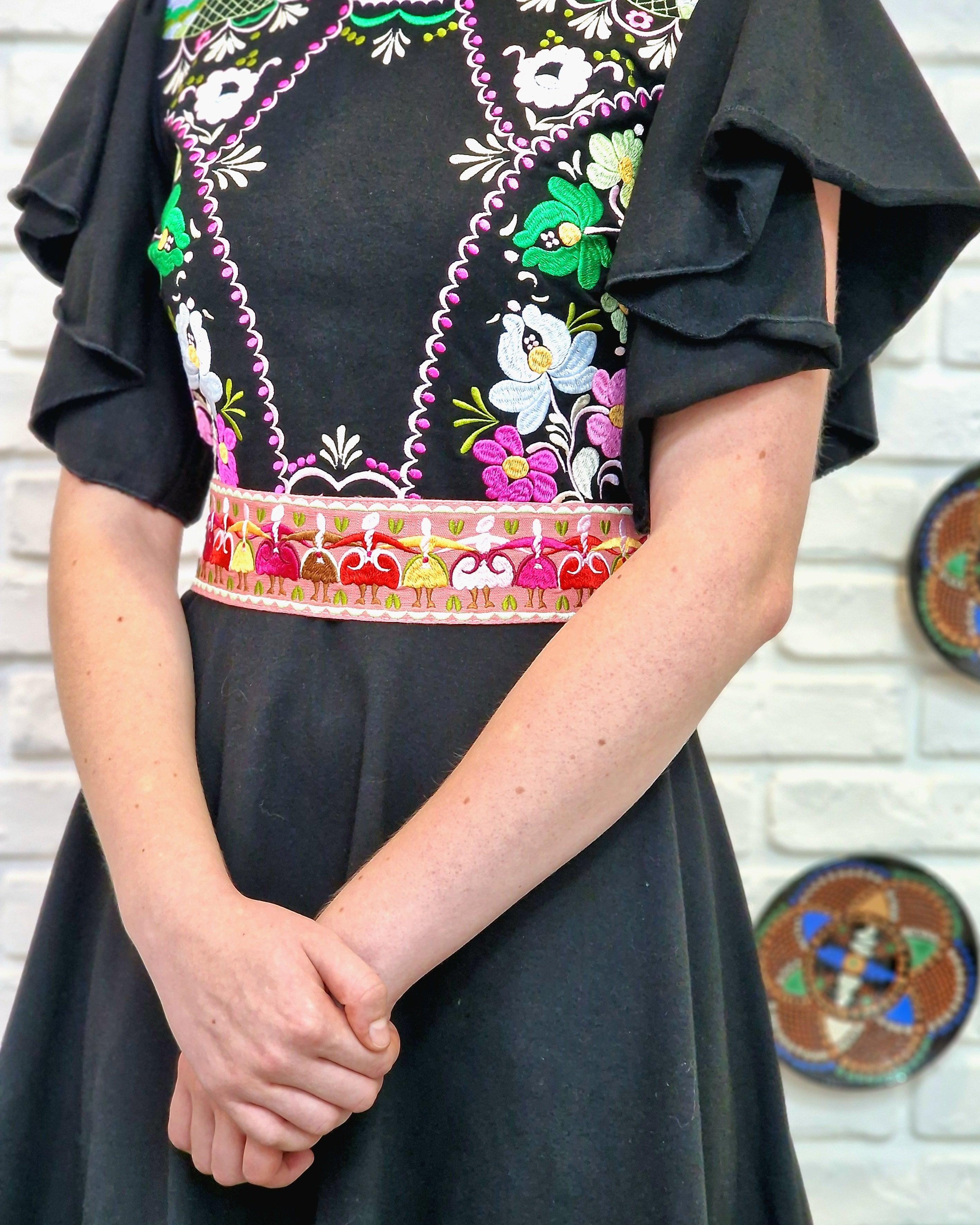 Vyšívané opasky Pozdišovská karička