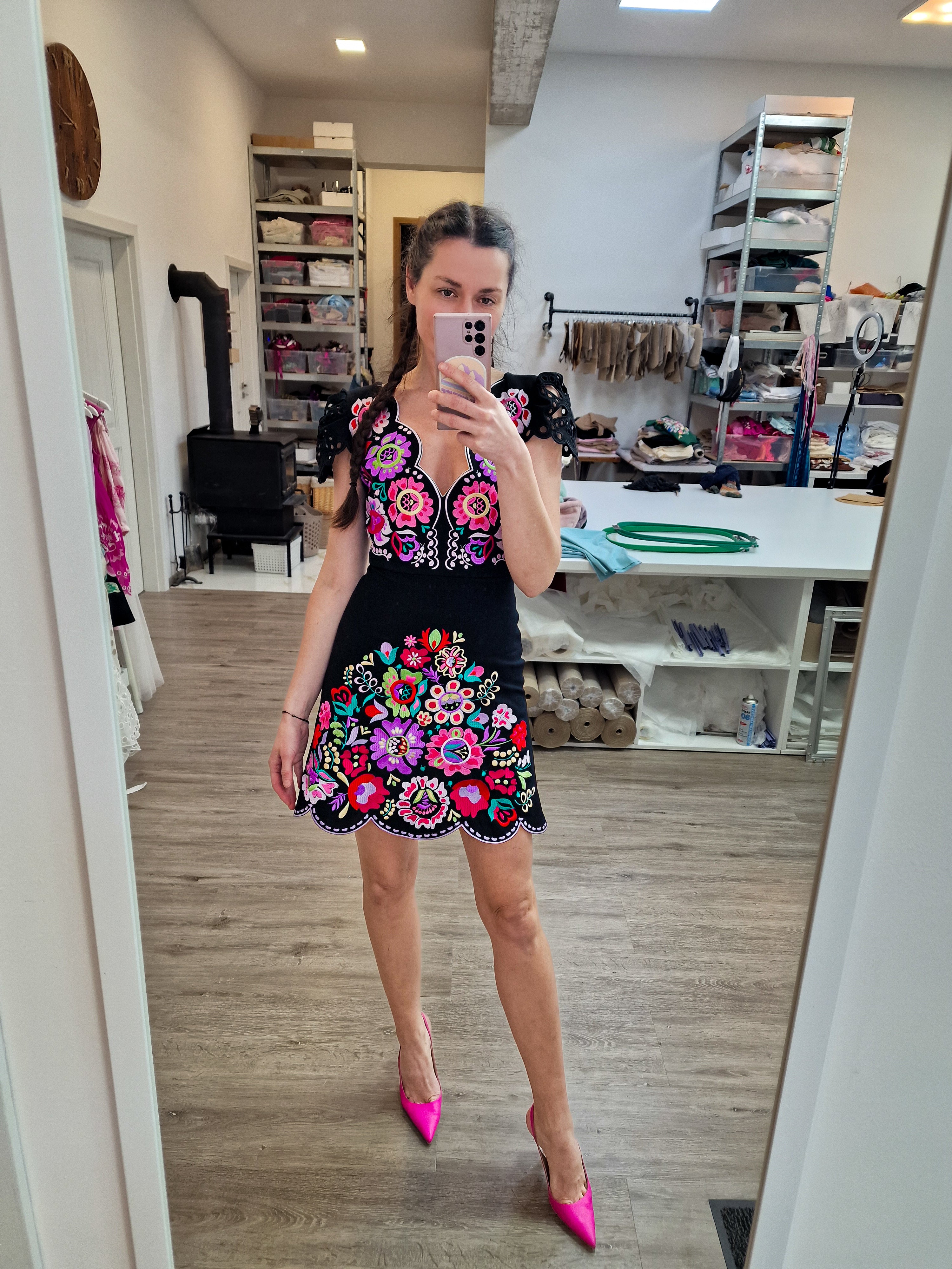 Čierne šaty Poľana