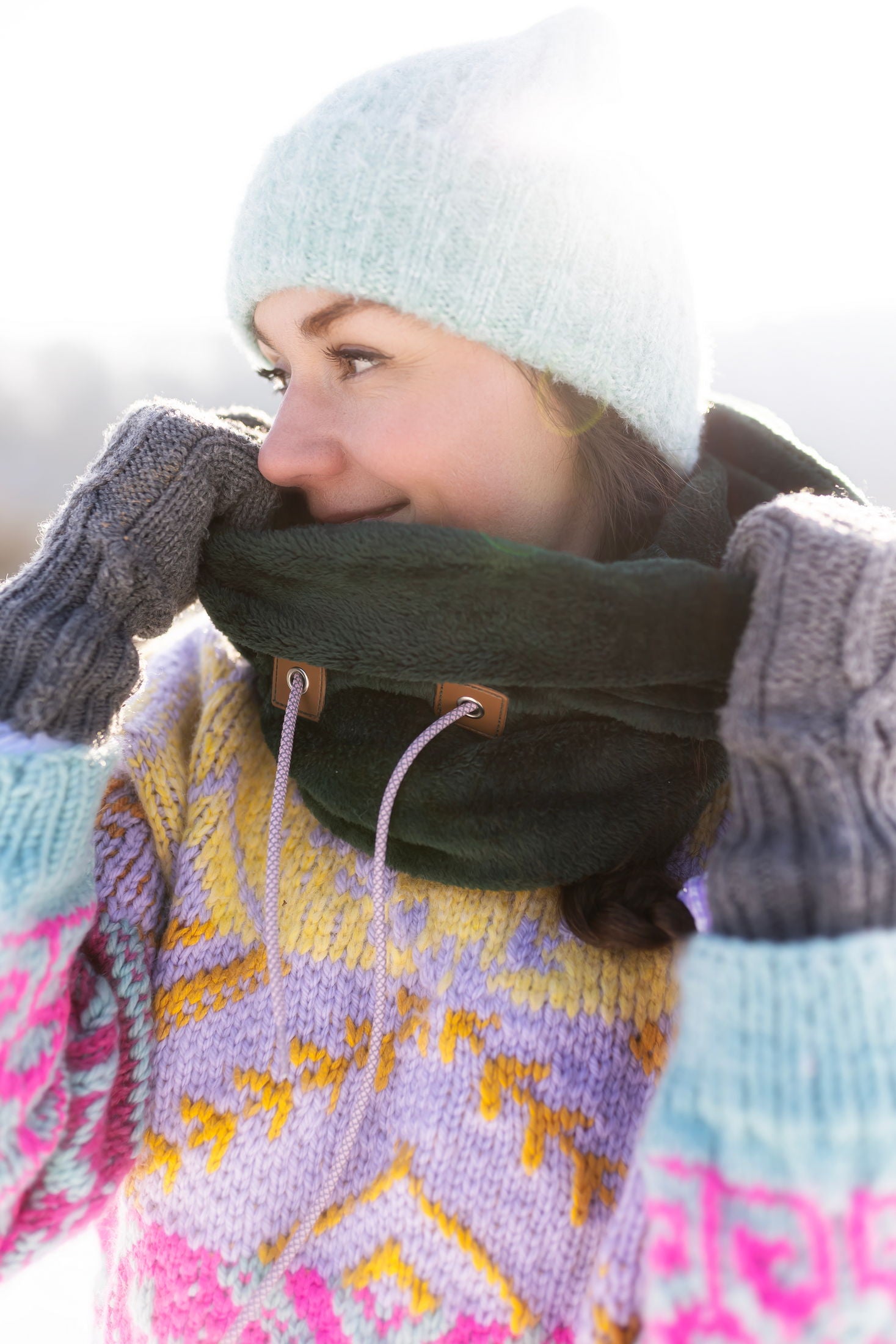 Vyšívaná kapucňa Slavianka