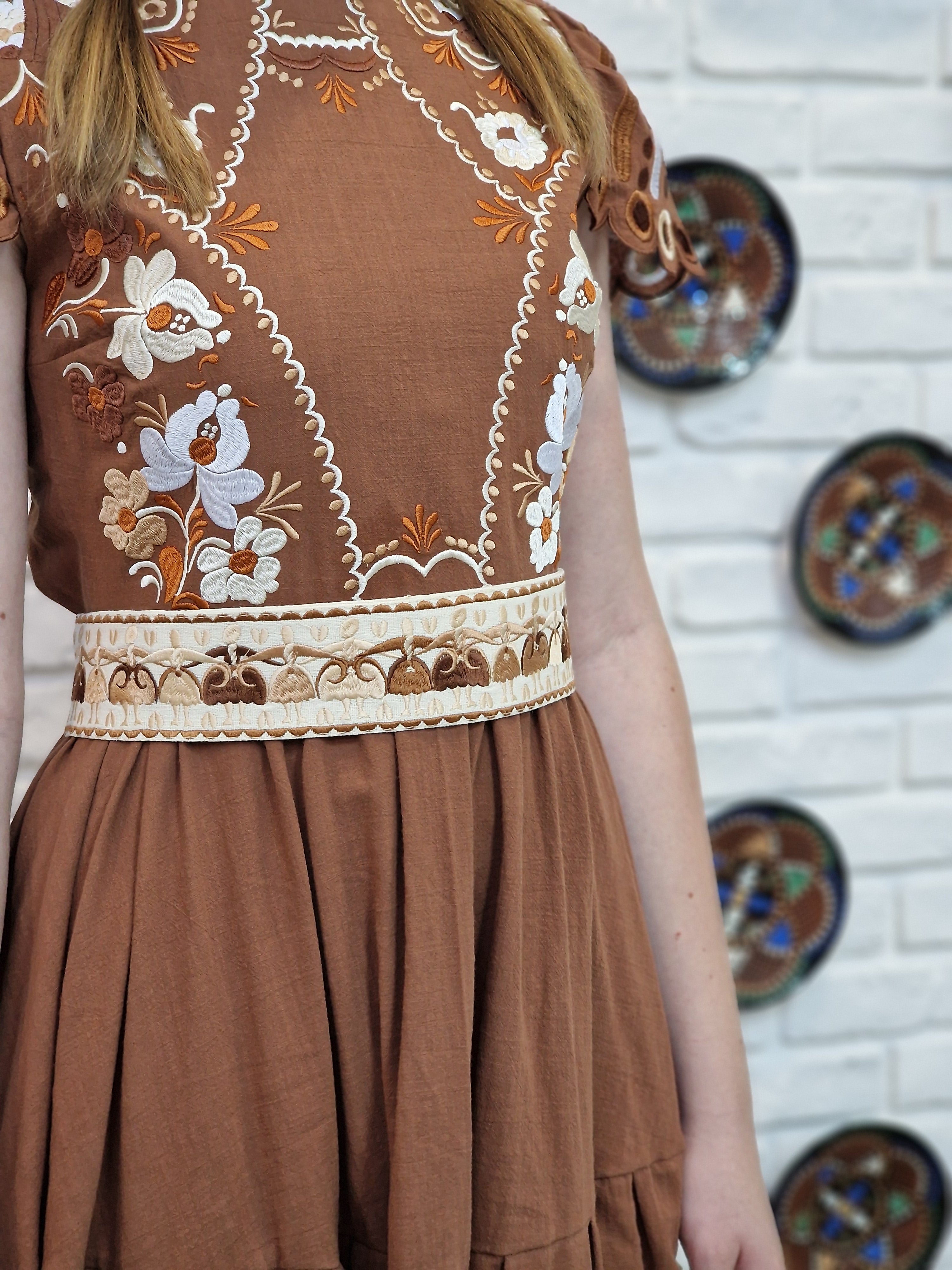 Vyšívané opasky Pozdišovská karička