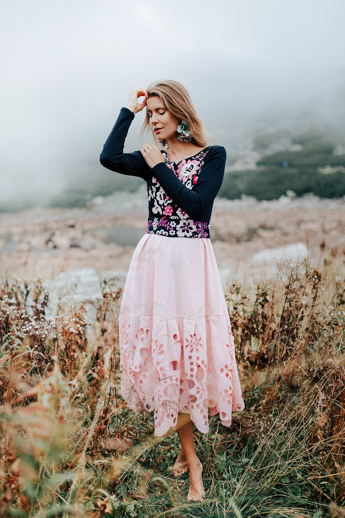 Madeirové šaty Poľana